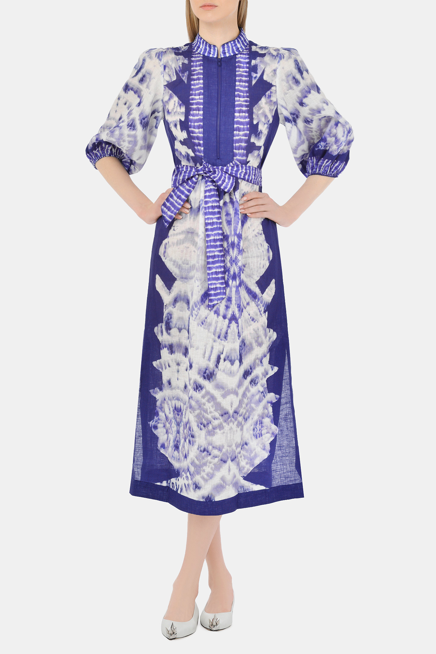 Платье ZIMMERMANN 9748DLLU BLTD, цвет: Разноцветный, Женский