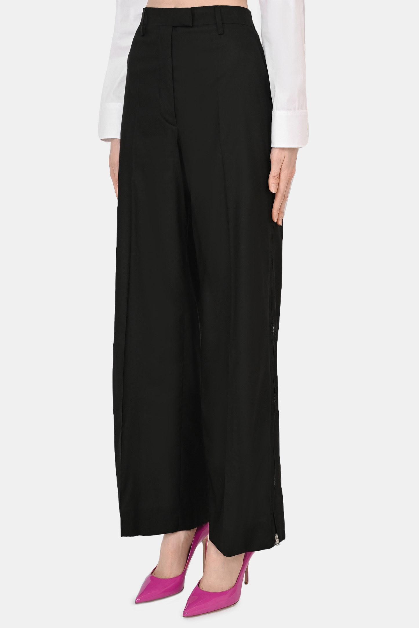 Брюки PRADA P286F 10GP, цвет: Черный, Женский