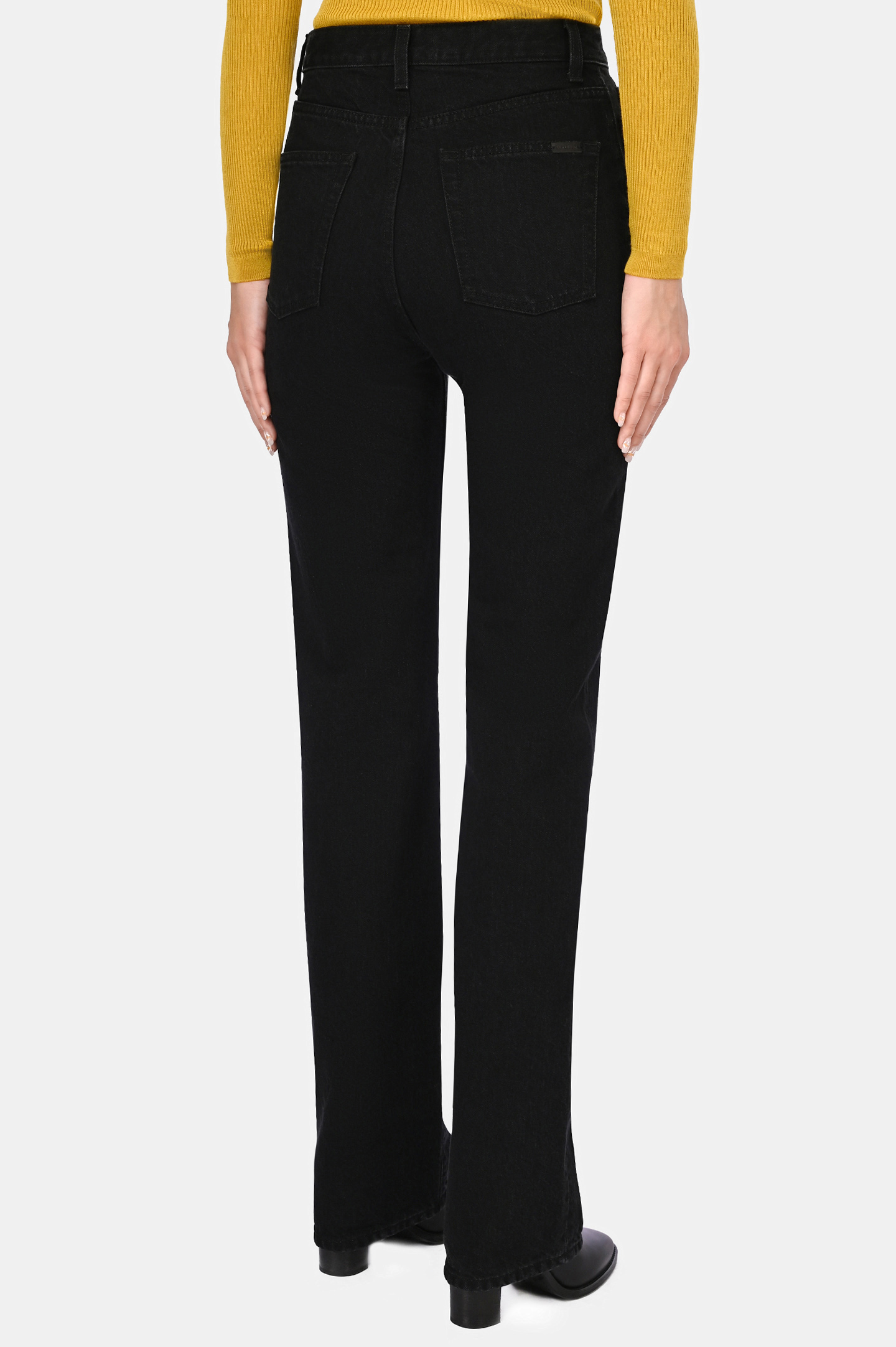Джинсы SAINT LAURENT 644332 YL899, цвет: Черный, Женский