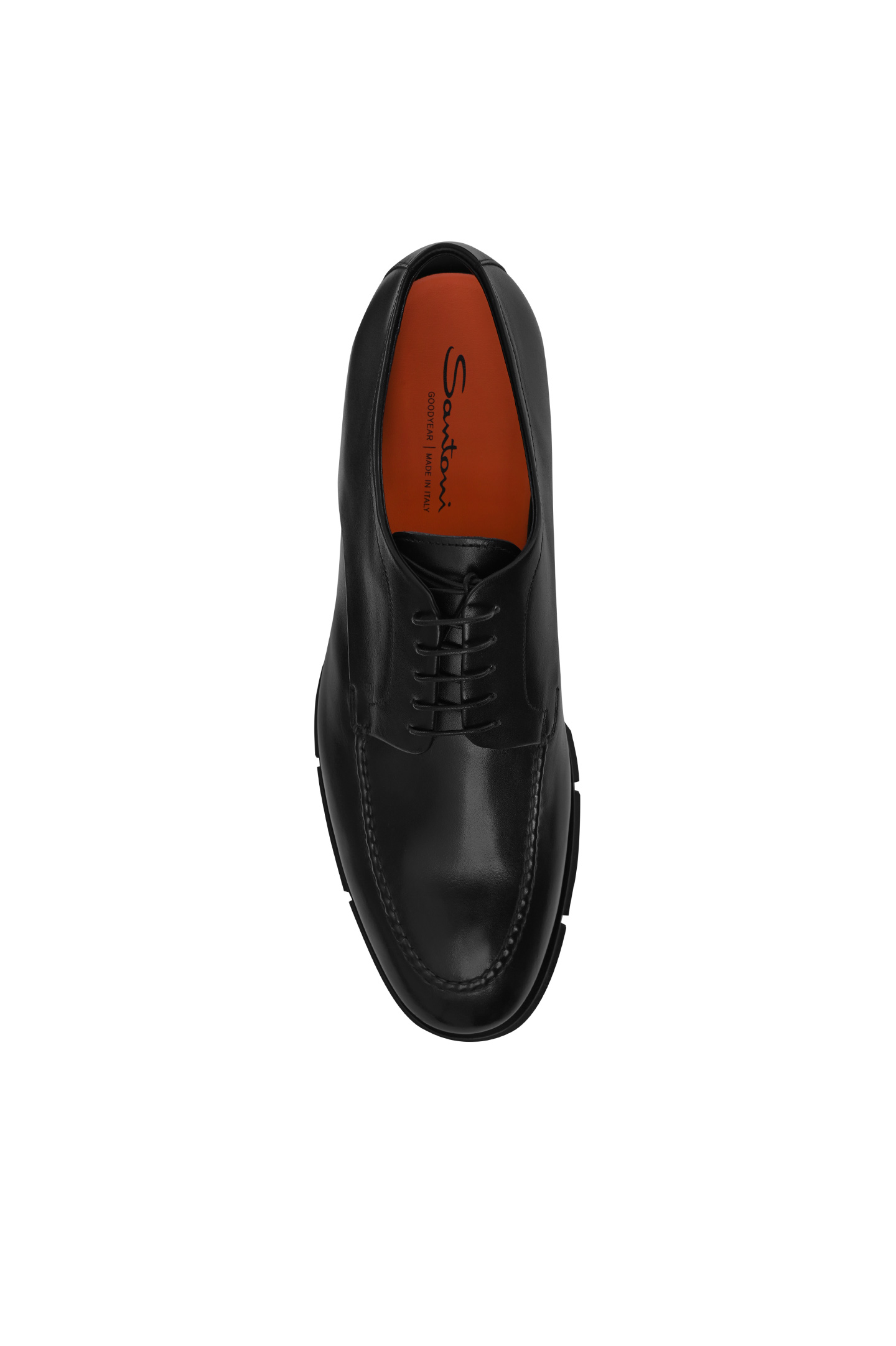 Туфли SANTONI MCJG18567PI2HDLNN01, цвет: Черный, Мужской