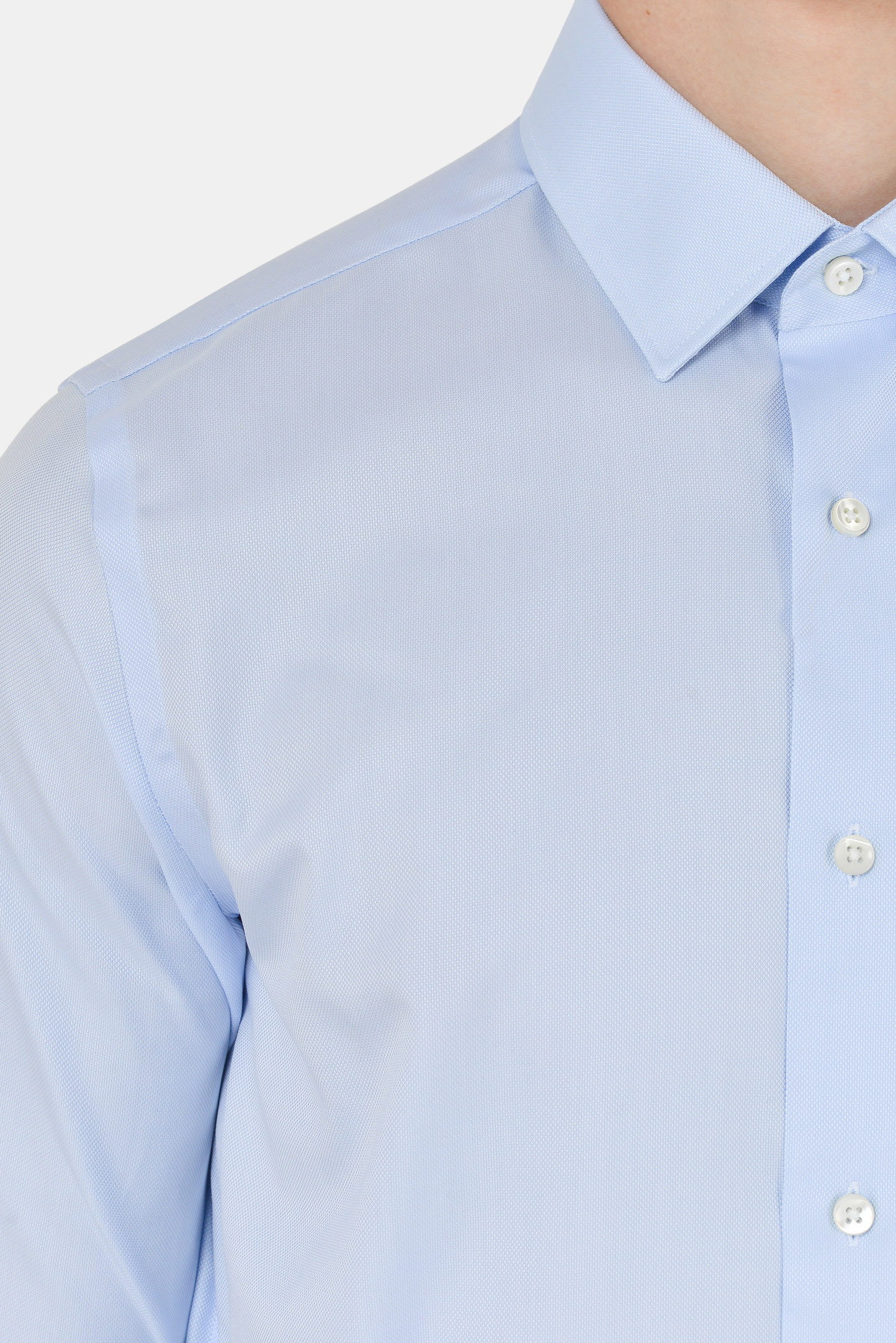 Рубашка CANALI GR01591/403, цвет: Голубой, Мужской