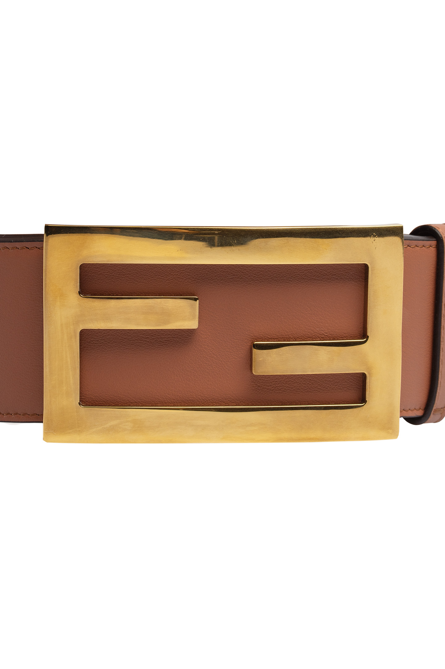 Ремень FENDI 8C0612 A5DY, цвет: Коричневый, Женский