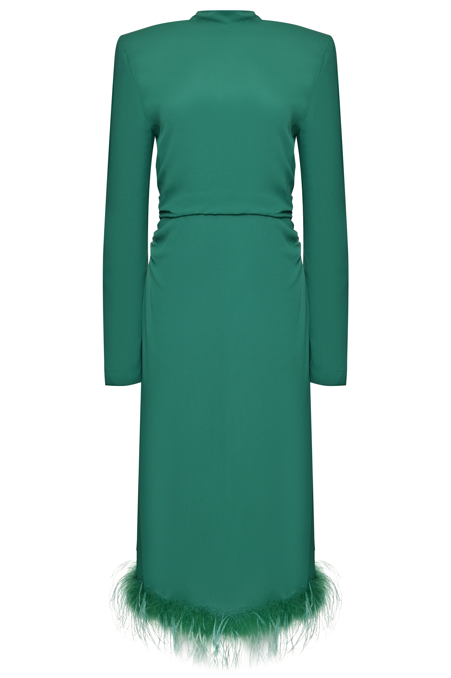Платье GIUSEPPE DI MORABITO FW22256DR-199, цвет: Зеленый, Женский