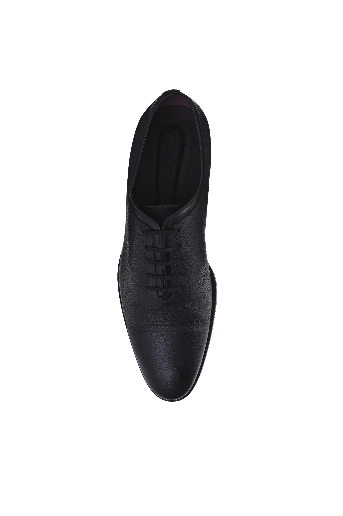 Туфли STEFANO RICCI UN08_C6206 MRVS N999, цвет: Черный, Мужской
