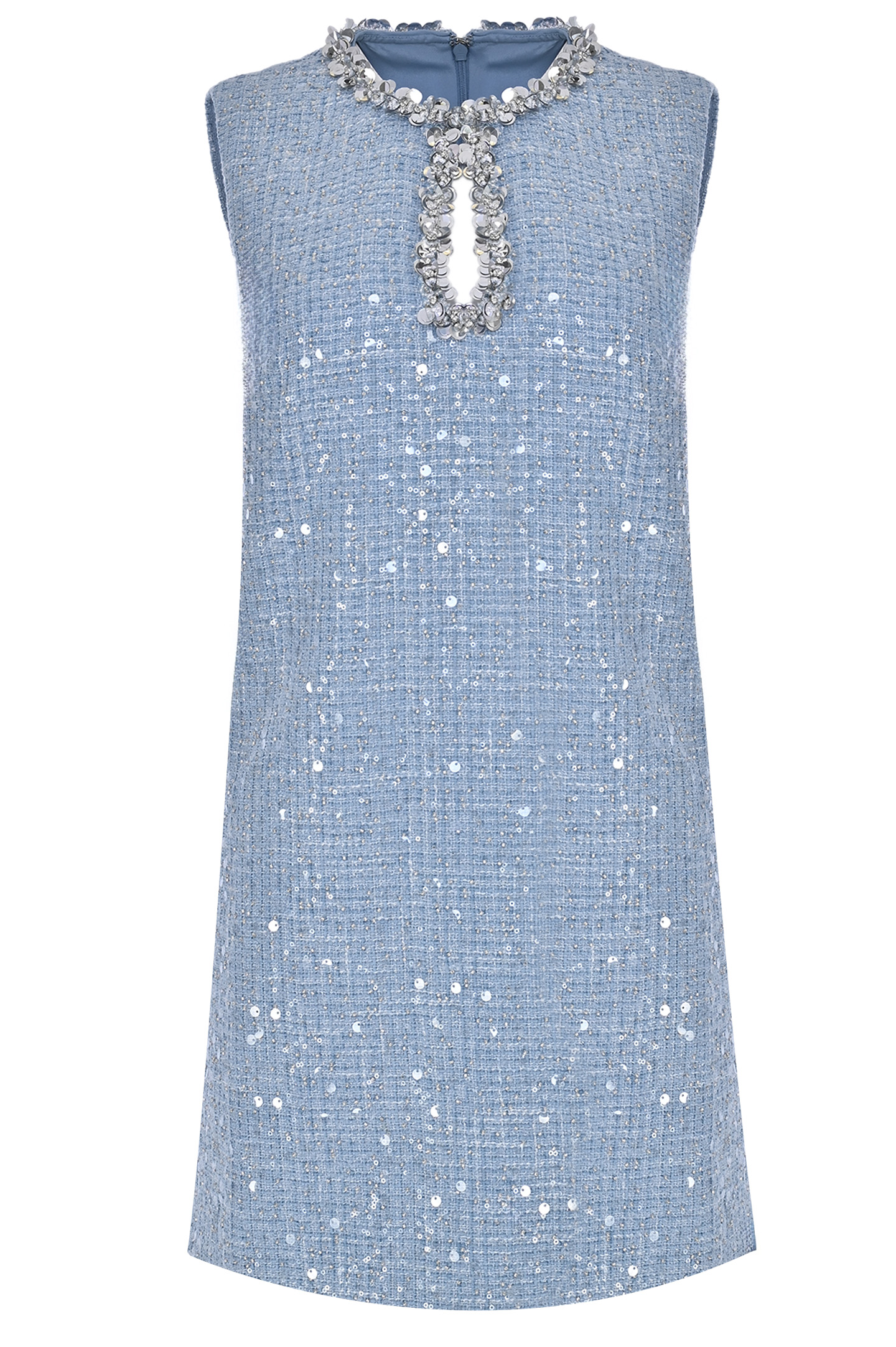 Платье SELF PORTRAIT RS24119SBL, цвет: Голубой, Женский
