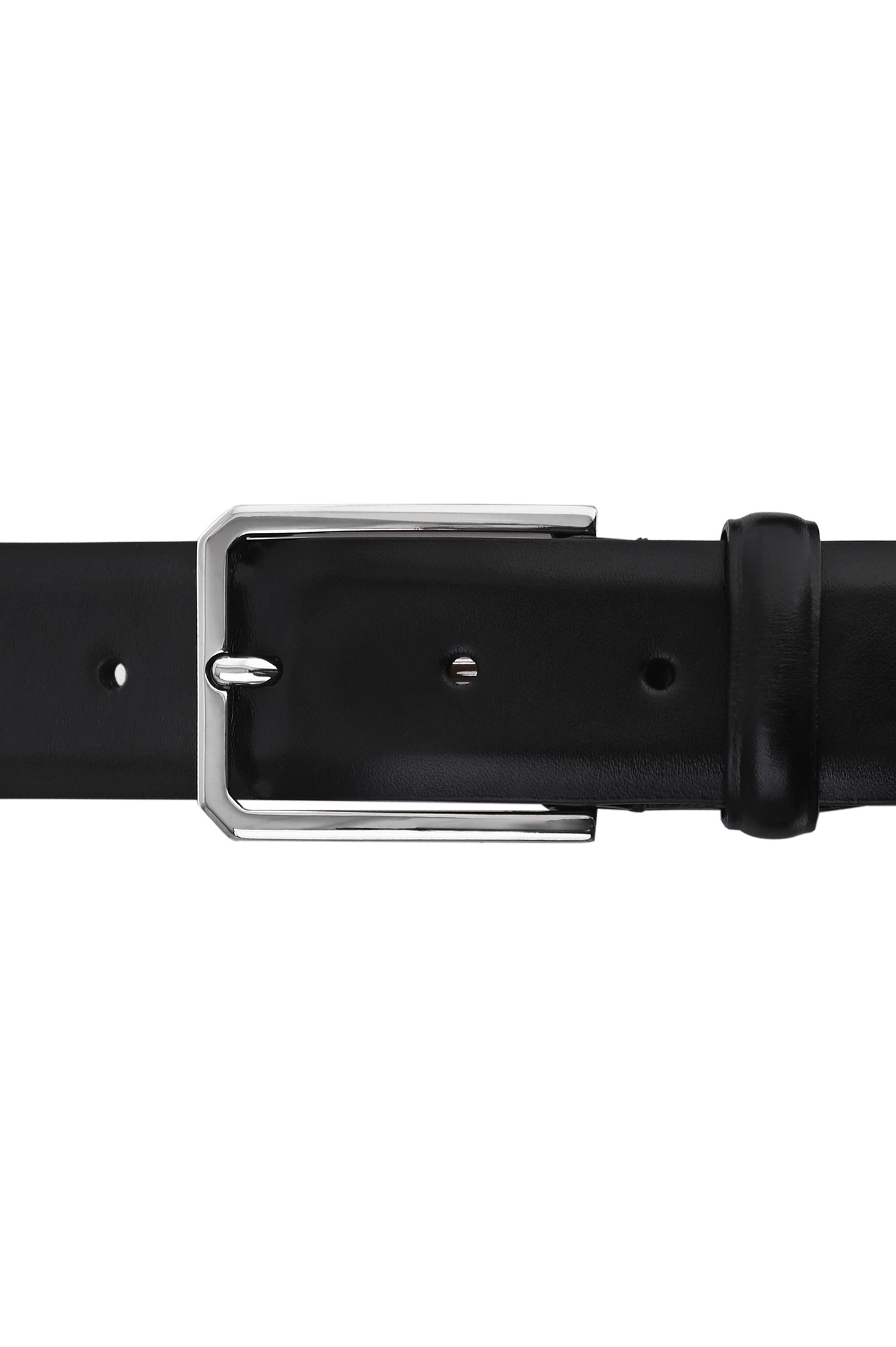 Ремень SANTONI CM35VS003B91EVVDN01, цвет: Черный, Мужской
