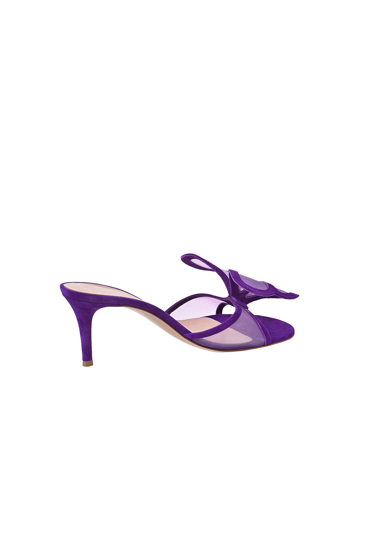Босоножки GIANVITO ROSSI G10076.70RIC.XAROROH, цвет: Фиолетовый, Женский