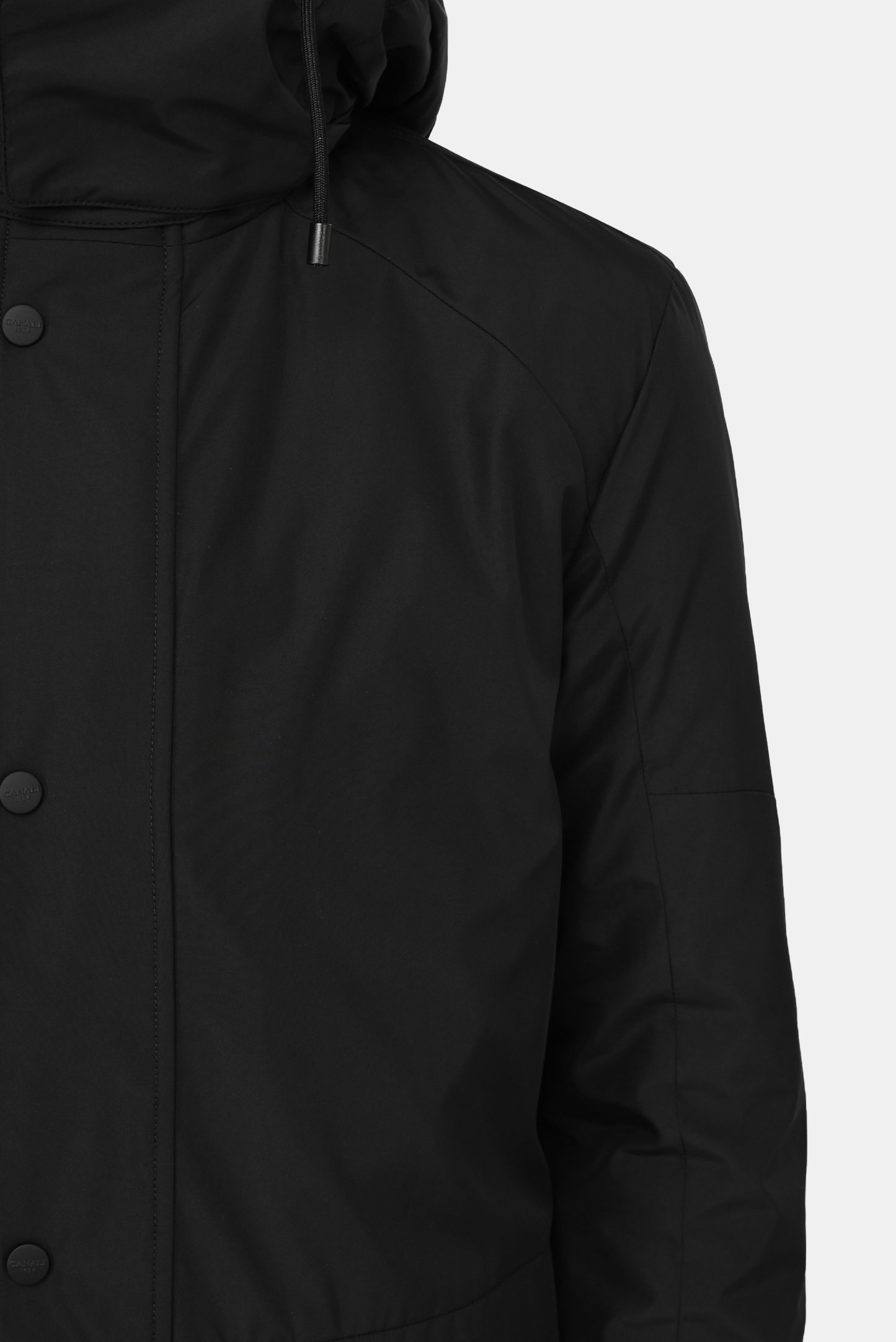 Куртка CANALI SY01788 O20312, цвет: Черный, Мужской