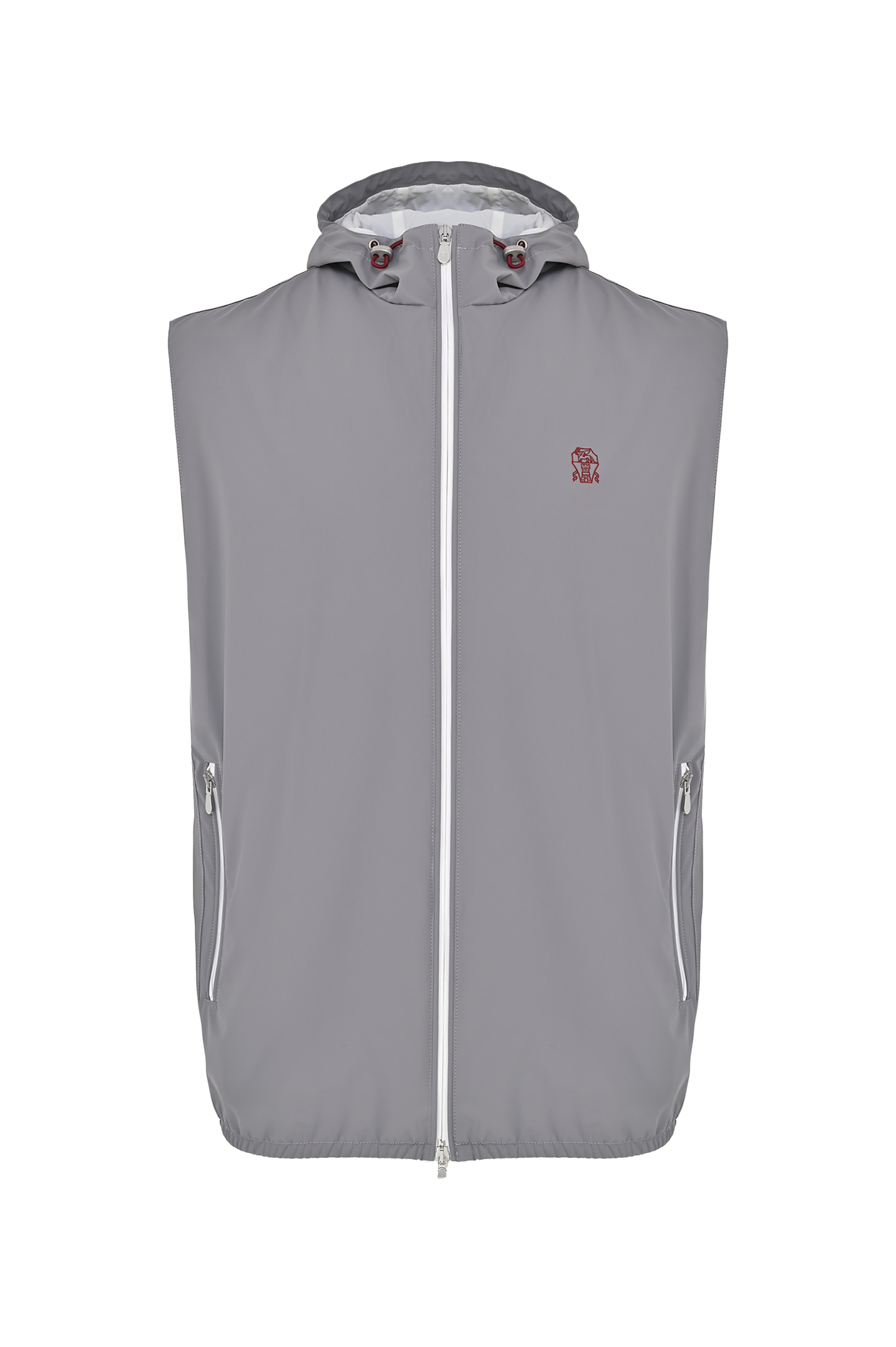 Жилет BRUNELLO  CUCINELLI MM49A7450G, цвет: Серый, Мужской
