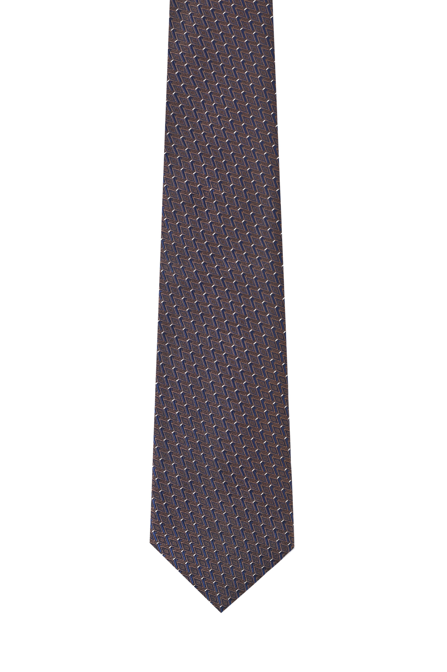 Галстук CANALI HJ04191 18, цвет: Коричневый, Мужской