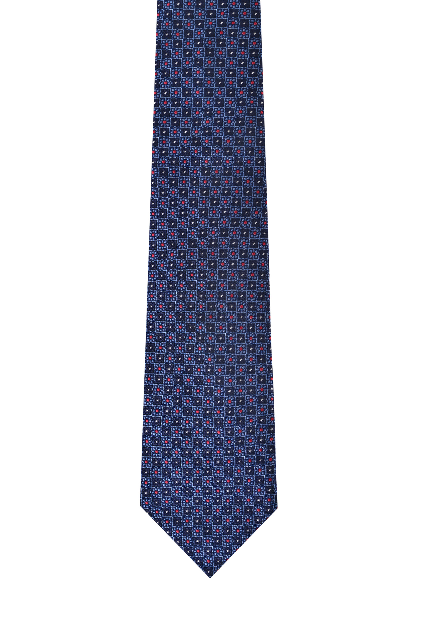 Галстук CANALI HJ04193 18, цвет: Темно-синий, Мужской