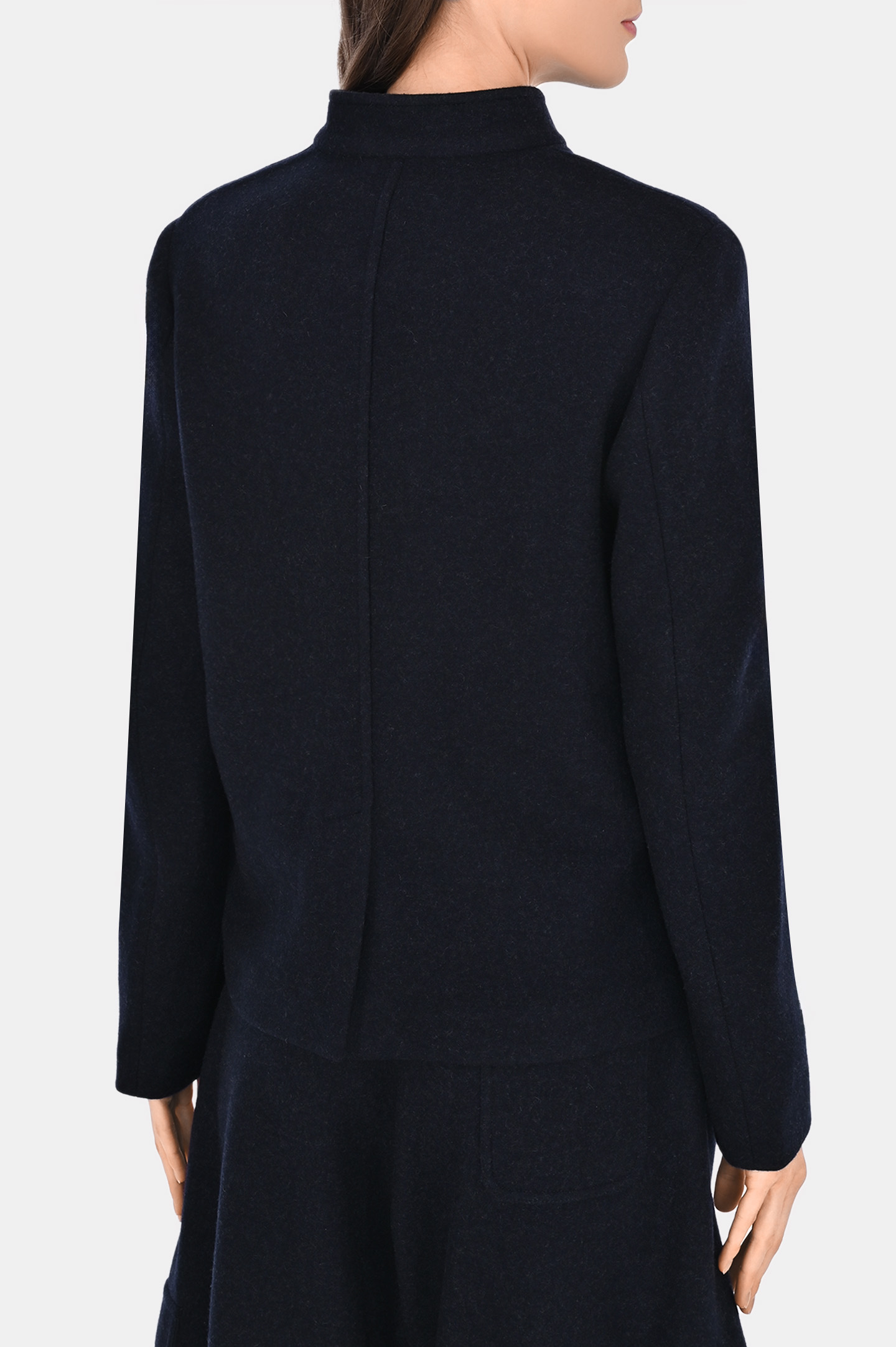 Жакет из кашемира с карманами LORO PIANA FAN9004, цвет: Темно-синий, Женский