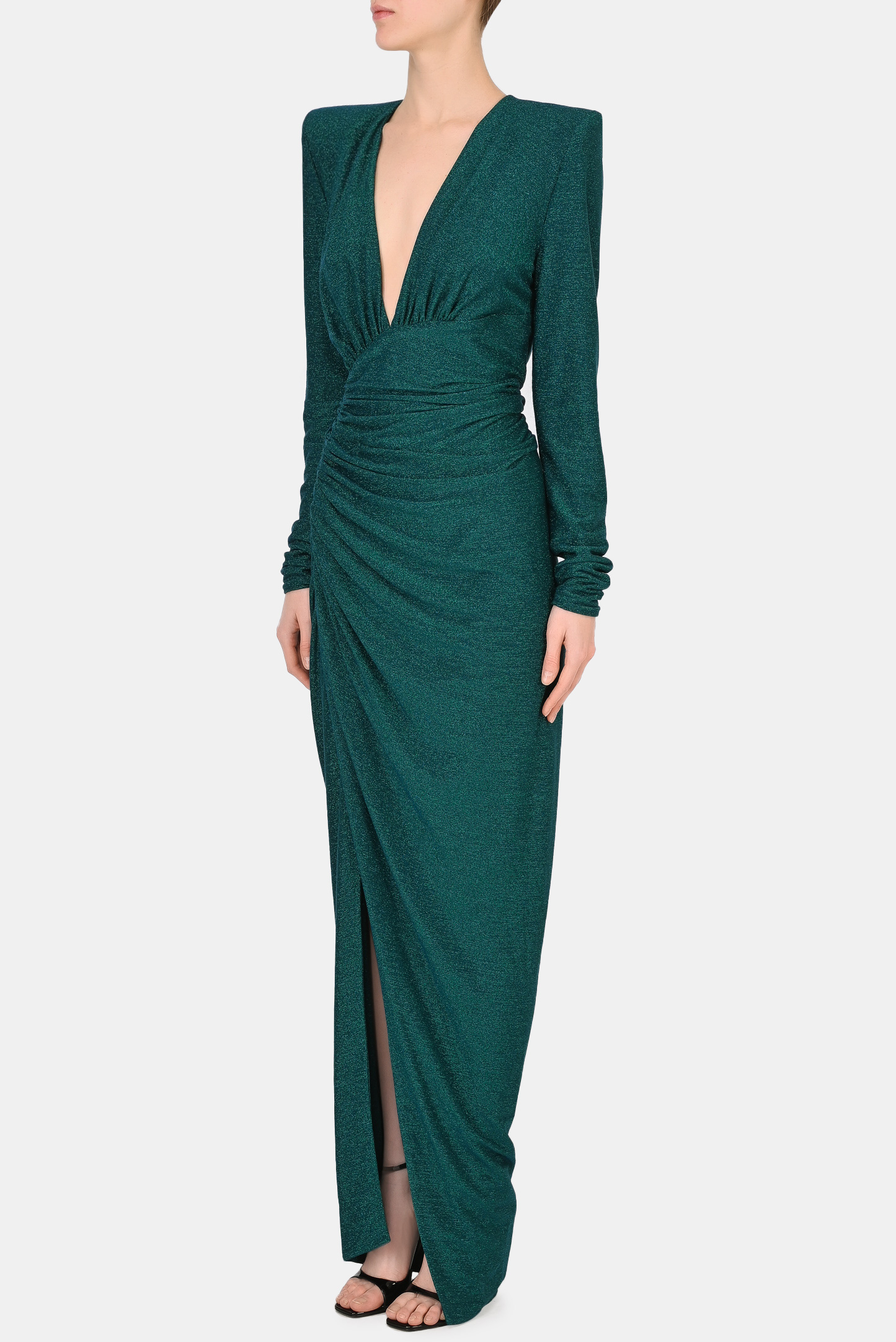 Платье ALEXANDRE VAUTHIER 213DR1515, цвет: Бирюзовый, Женский