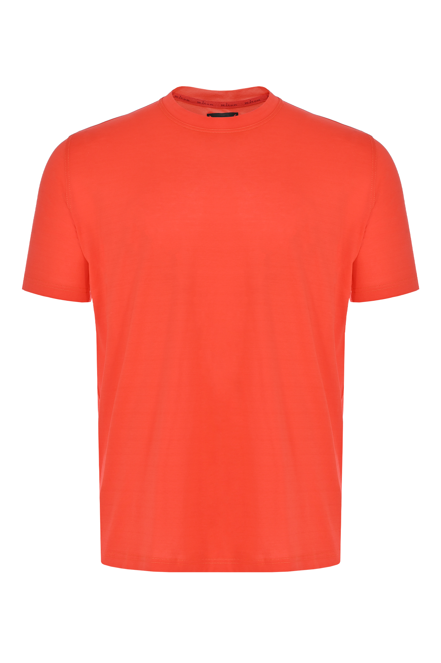 Хлопковая футболка KITON UMK1165K22, цвет: Красный, Мужской