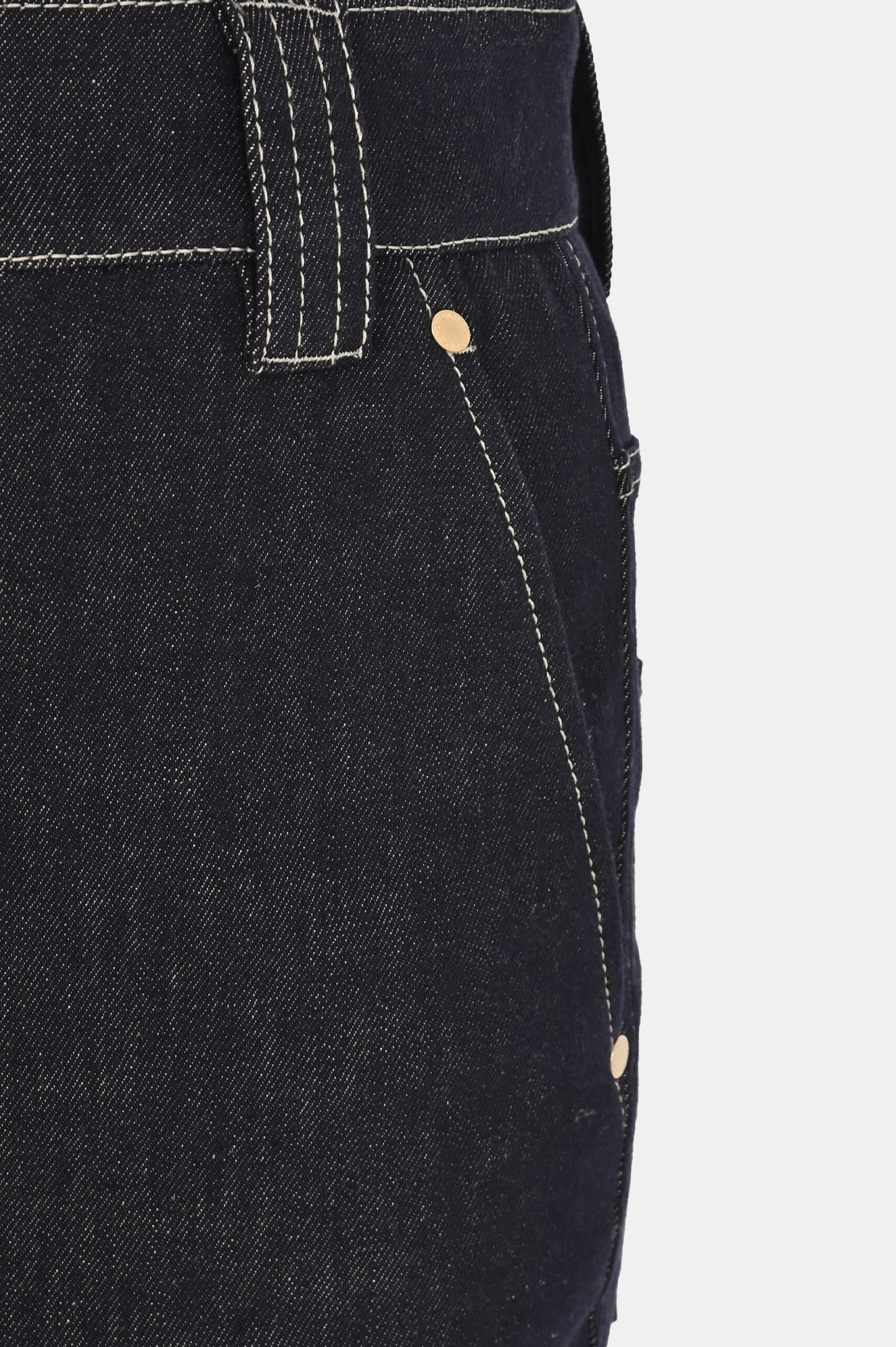 Юбка BRUNELLO  CUCINELLI ML133G3776, цвет: Темно-синий, Женский