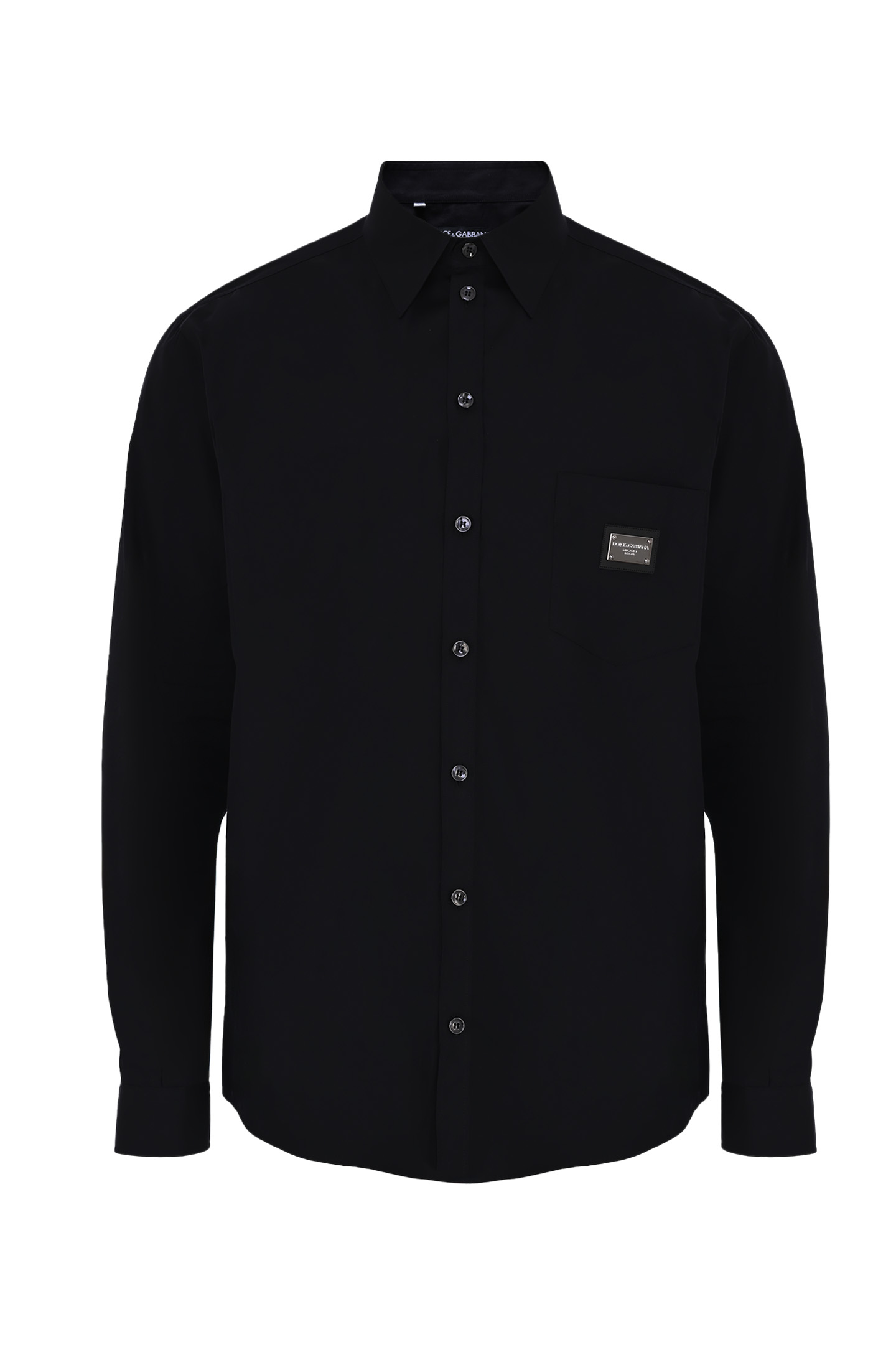 Рубашка DOLCE & GABBANA G5JG4T FU5U8, цвет: Черный, Мужской