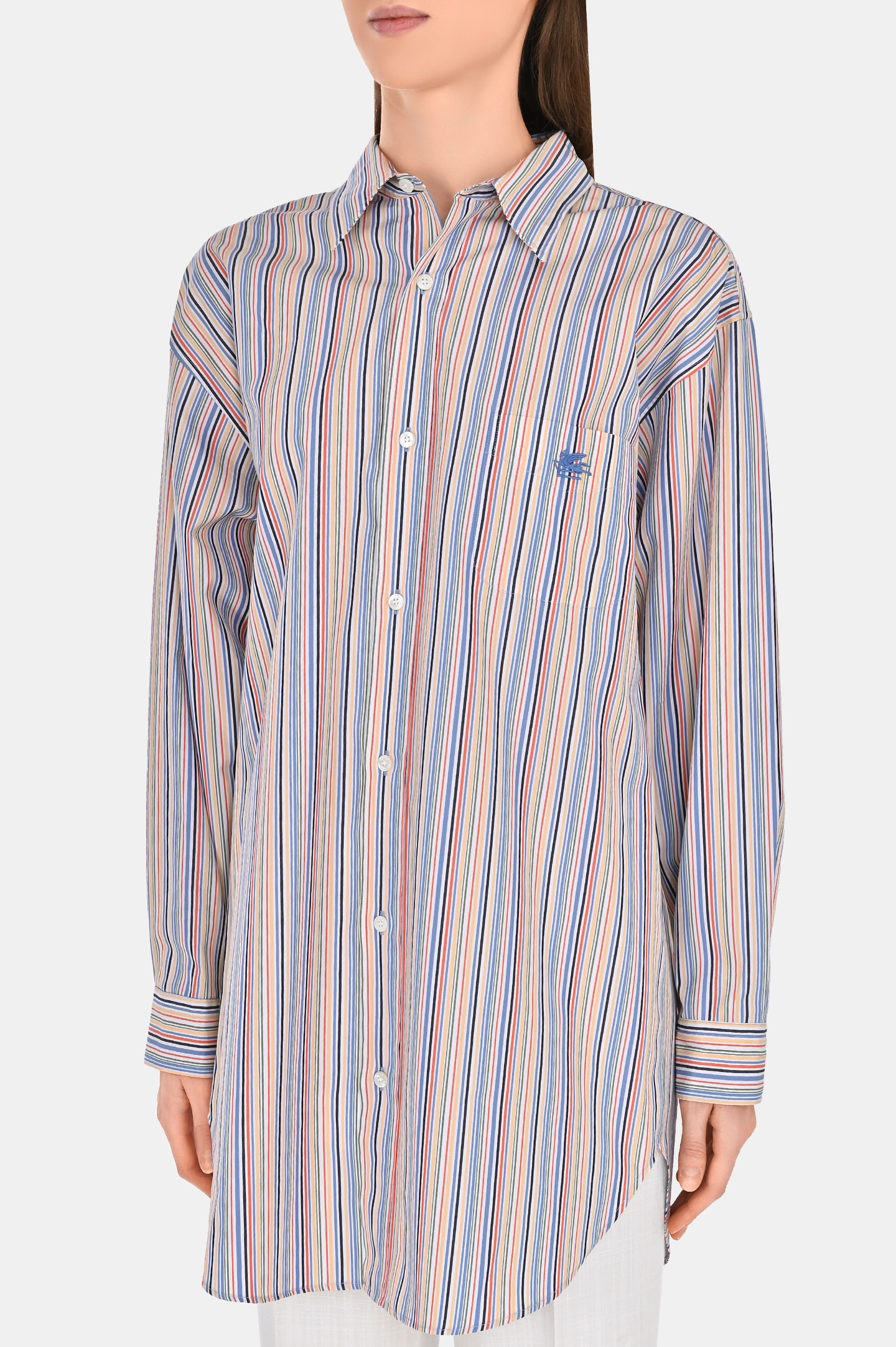 Рубашка ETRO WRIA0018 99TR546, цвет: Разноцветный, Женский