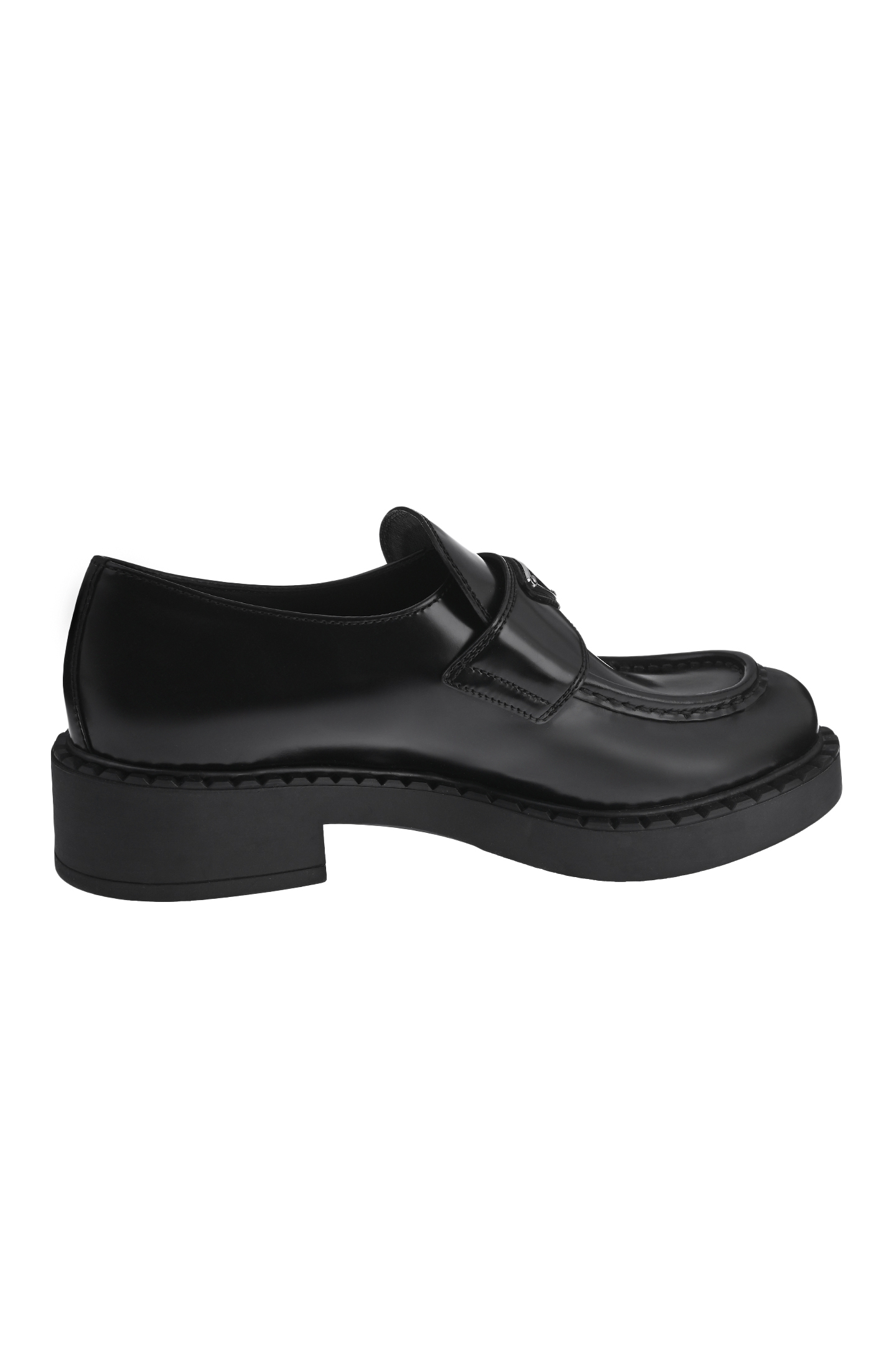 Лоферы PRADA 1D246MULSF, цвет: Черный, Женский