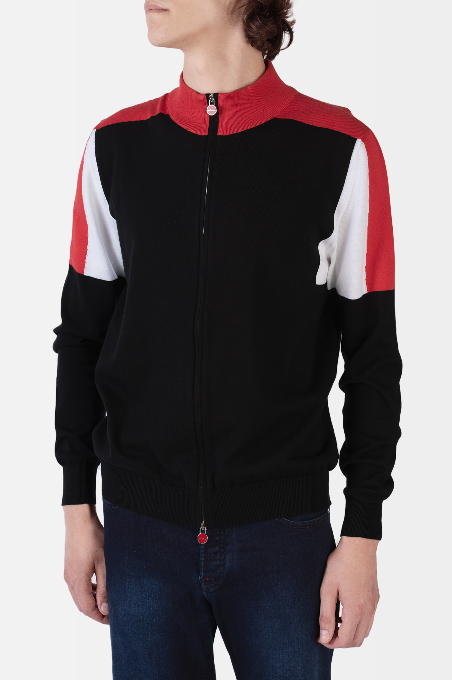 Куртка спорт KITON UK1158E20V23, цвет: Черный, Мужской