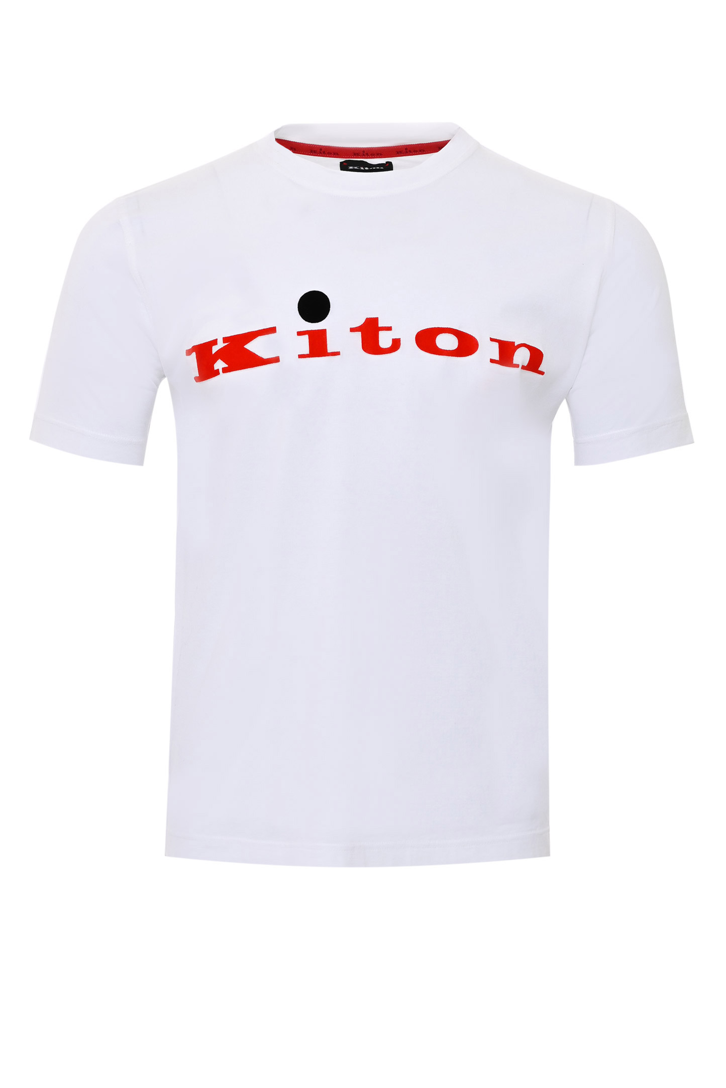 Футболка KITON UK1164W21, цвет: Белый, Мужской