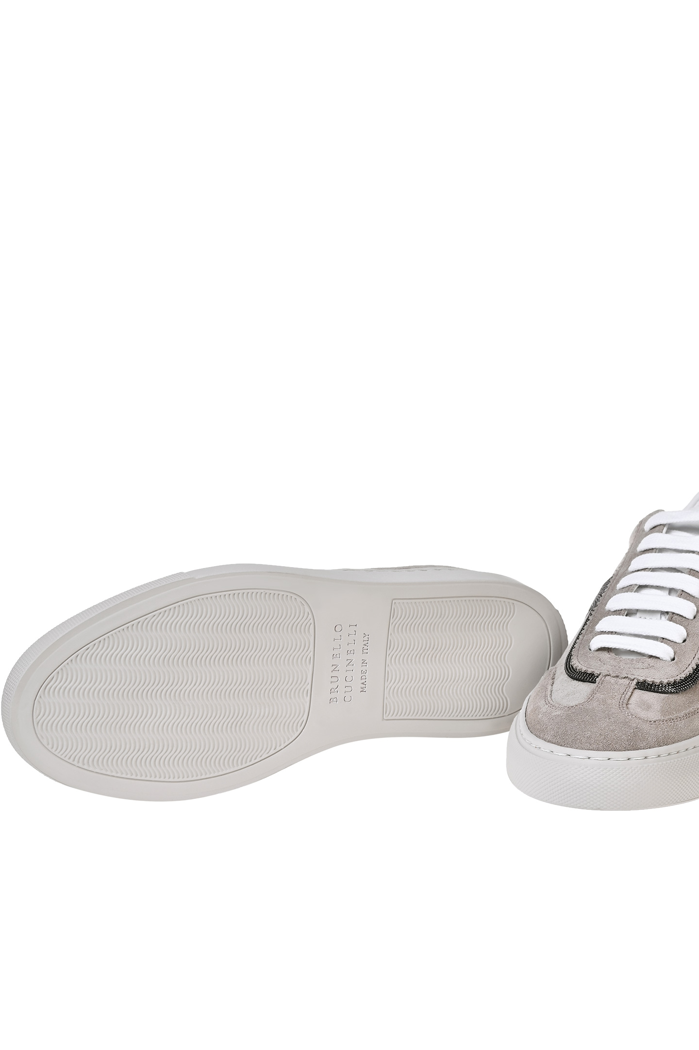 Кеды BRUNELLO  CUCINELLI MZSFG2908C, цвет: Бежевый, Женский