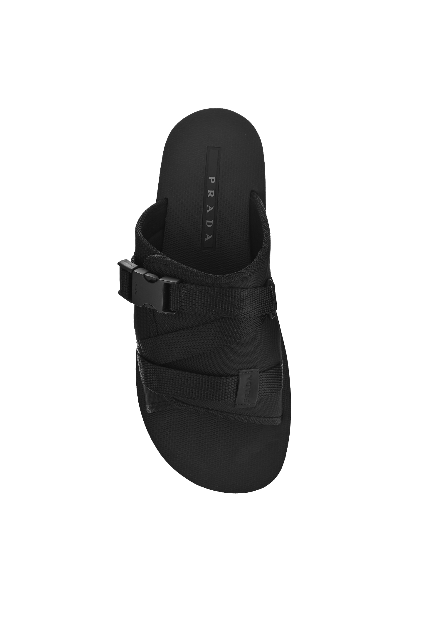 Шлепанцы PRADA 4X3214, цвет: Черный, Мужской