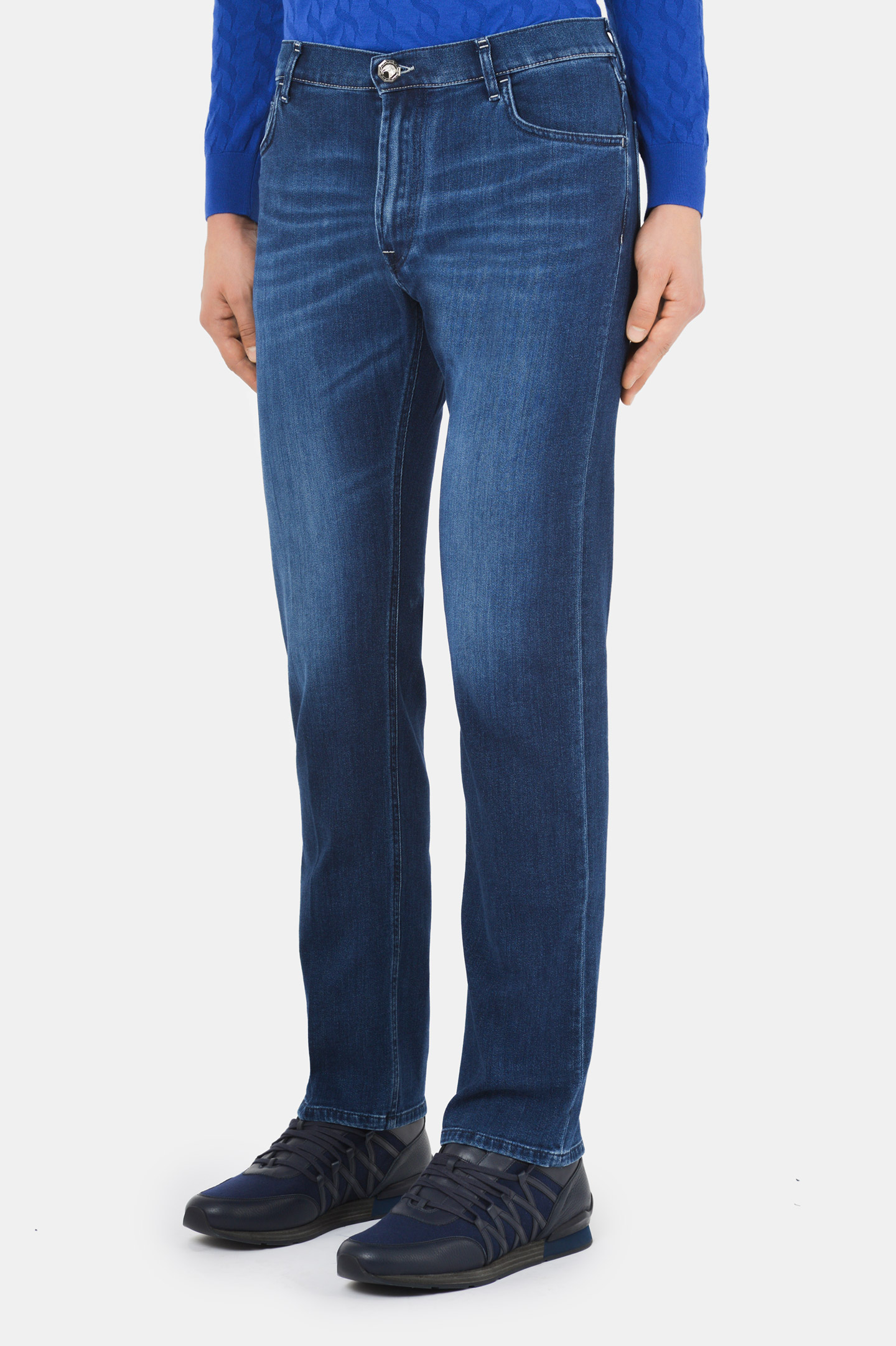 Джинсы STEFANO RICCI MST03R2060 1584, цвет: Синий, Мужской