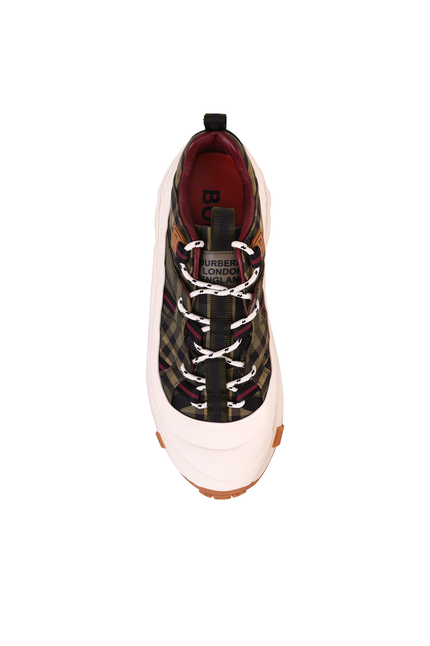 Кроссовки BURBERRY 8042218, цвет: Разноцветный, Женский