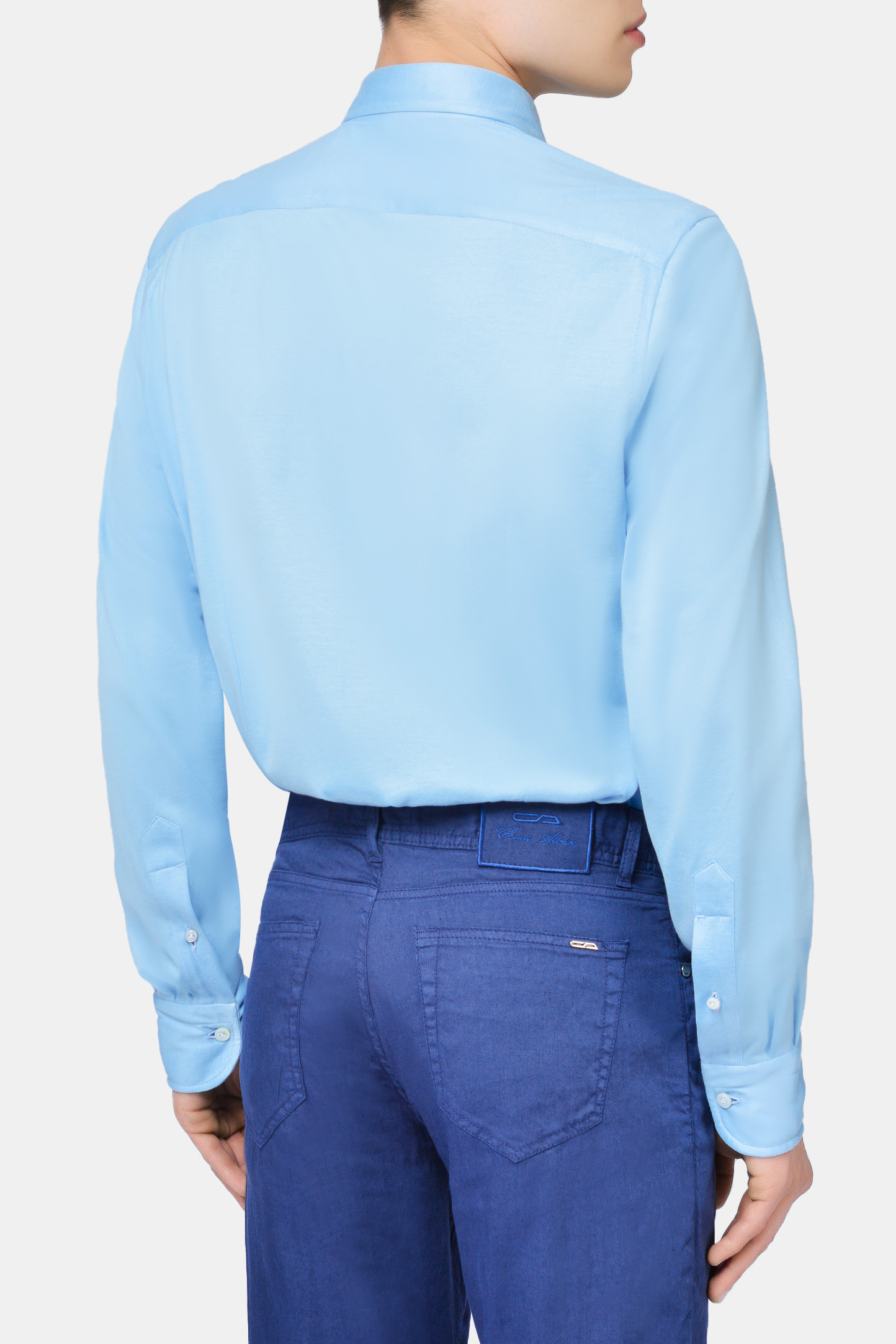 Рубашка CESARE ATTOLINI CAU28JS/MIKE S20CMJS50, цвет: Голубой, Мужской