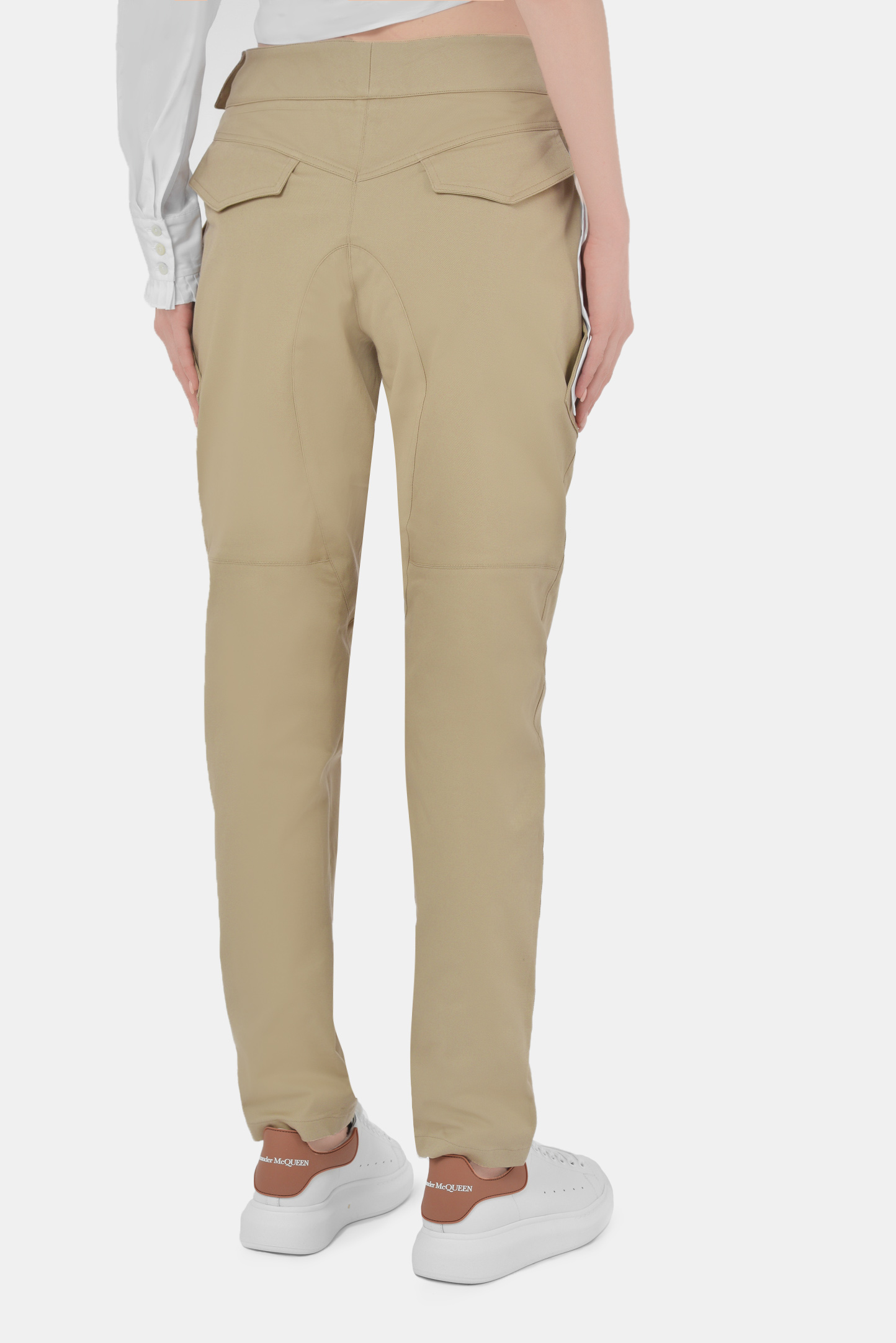 Брюки ALEXANDRE VAUTHIER 211PA1406, цвет: Бежевый, Женский