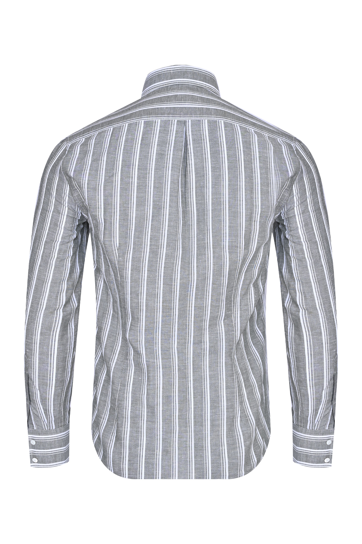 Рубашка BRUNELLO  CUCINELLI MM6161716, цвет: Серый, Мужской