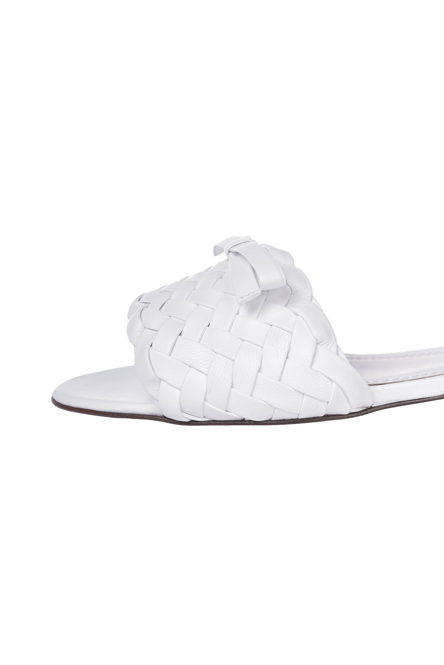 Шлепанцы DOLCE & GABBANA CQ0431 AO397, цвет: Белый, Женский