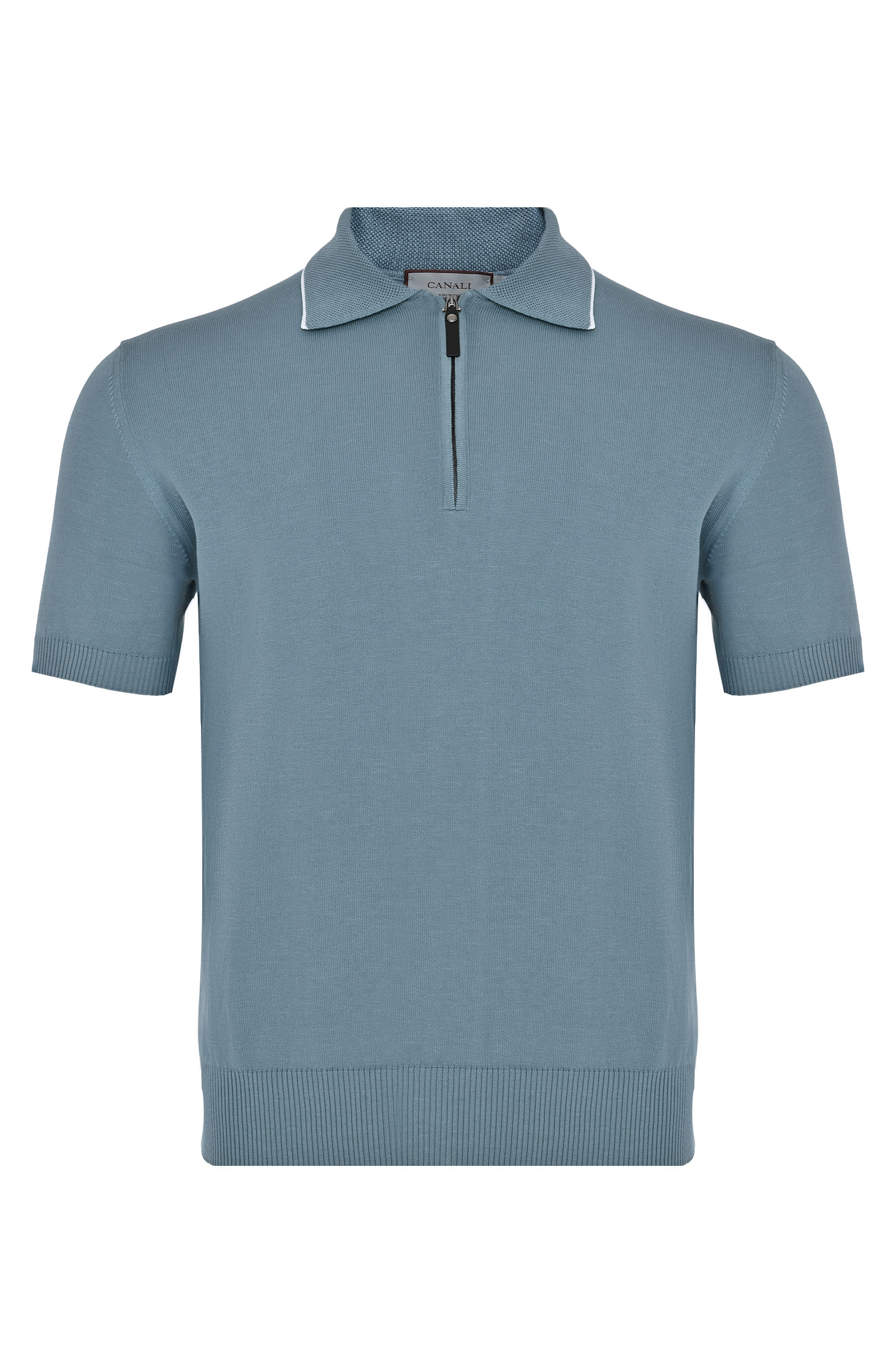 Поло (Джемпер) CANALI MK02261 C1052, цвет: Зеленый, Мужской