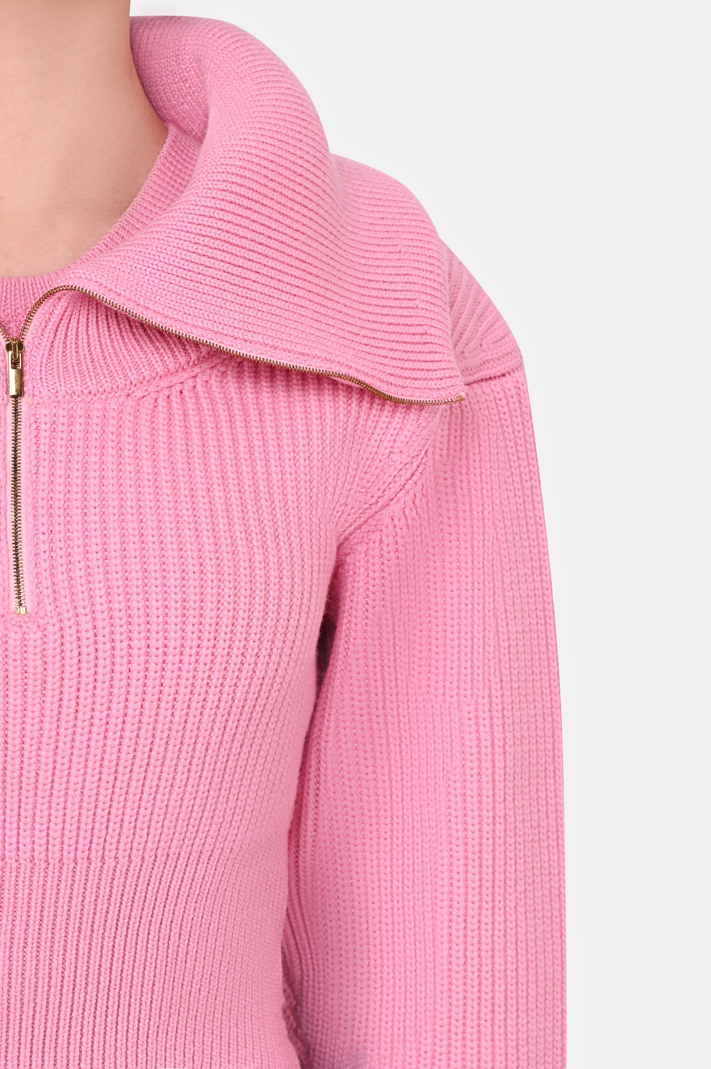 Свитер JACQUEMUS 213KN501, цвет: Розовый, Женский