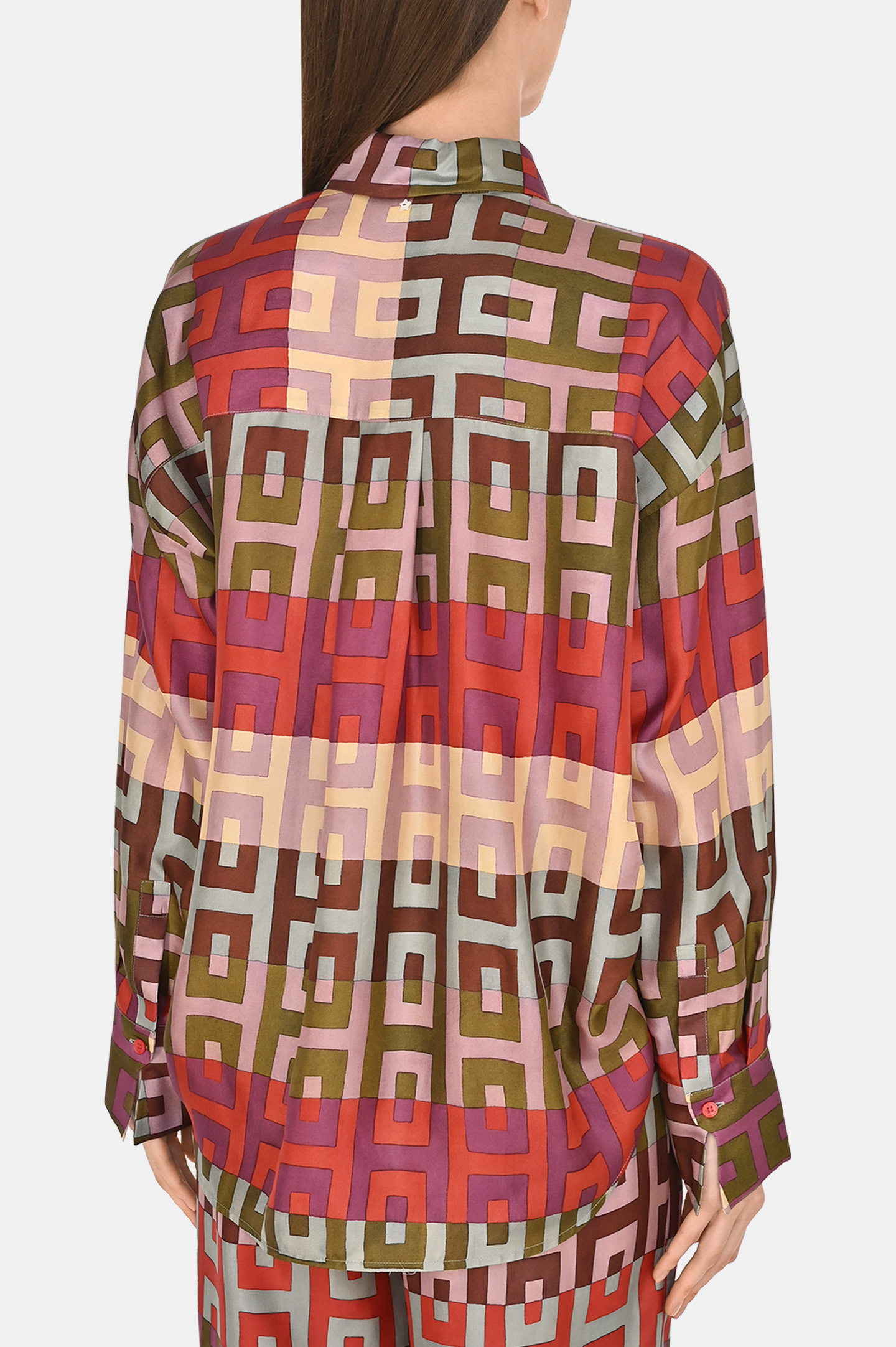 Блуза LORENA ANTONIAZZI P2565CA01A, цвет: Разноцветный, Женский