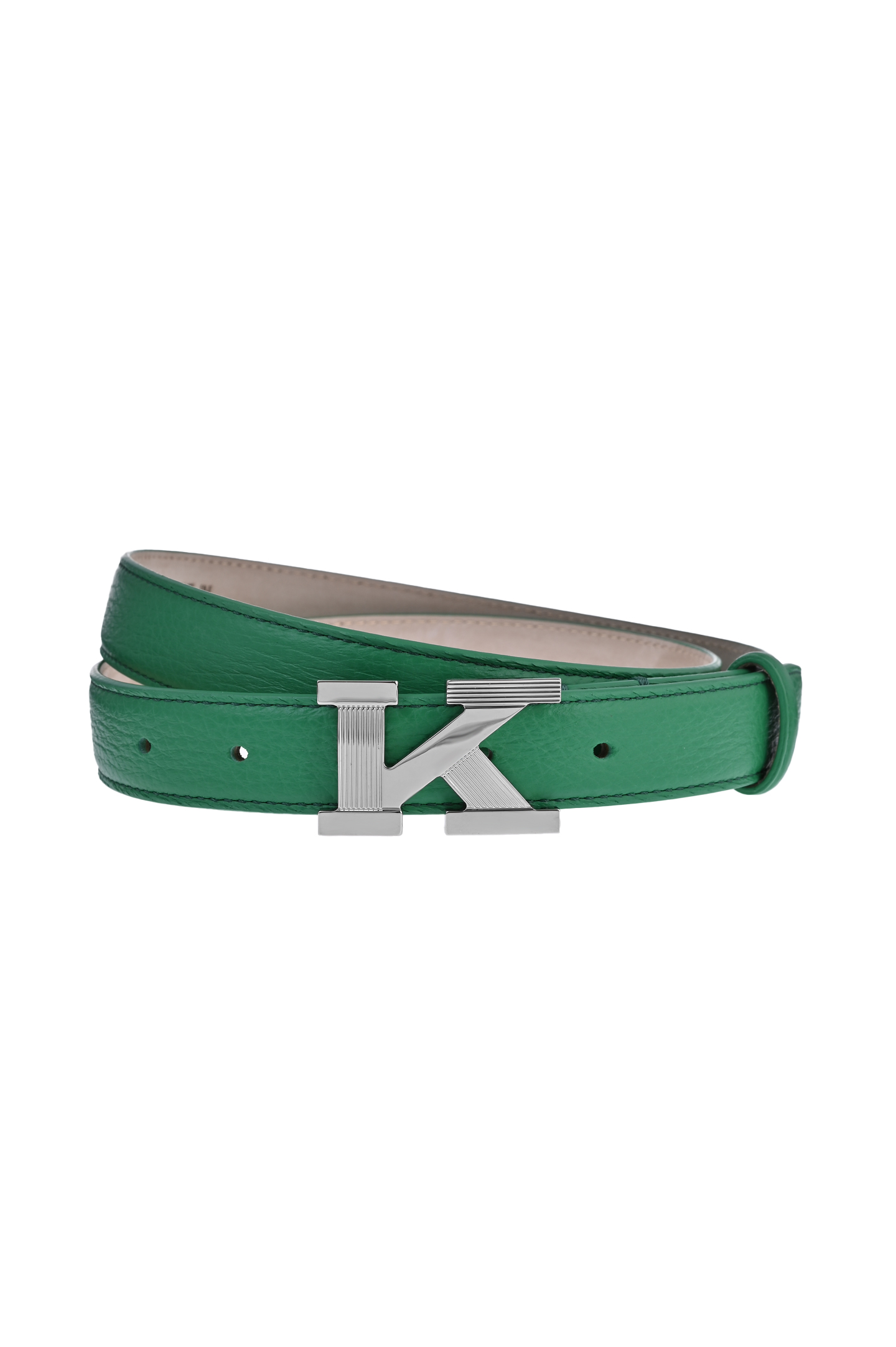 Ремень KITON DCS2KGPX04R993, цвет: Зеленый, Женский