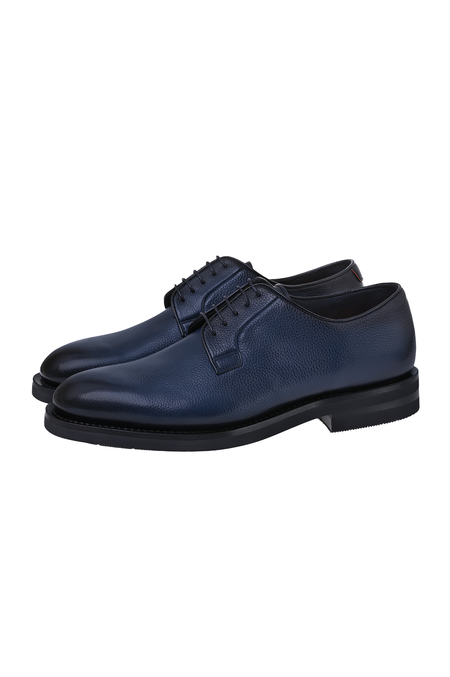 Туфли SANTONI MCCG17837PI2HSD, цвет: Темно-синий, Мужской