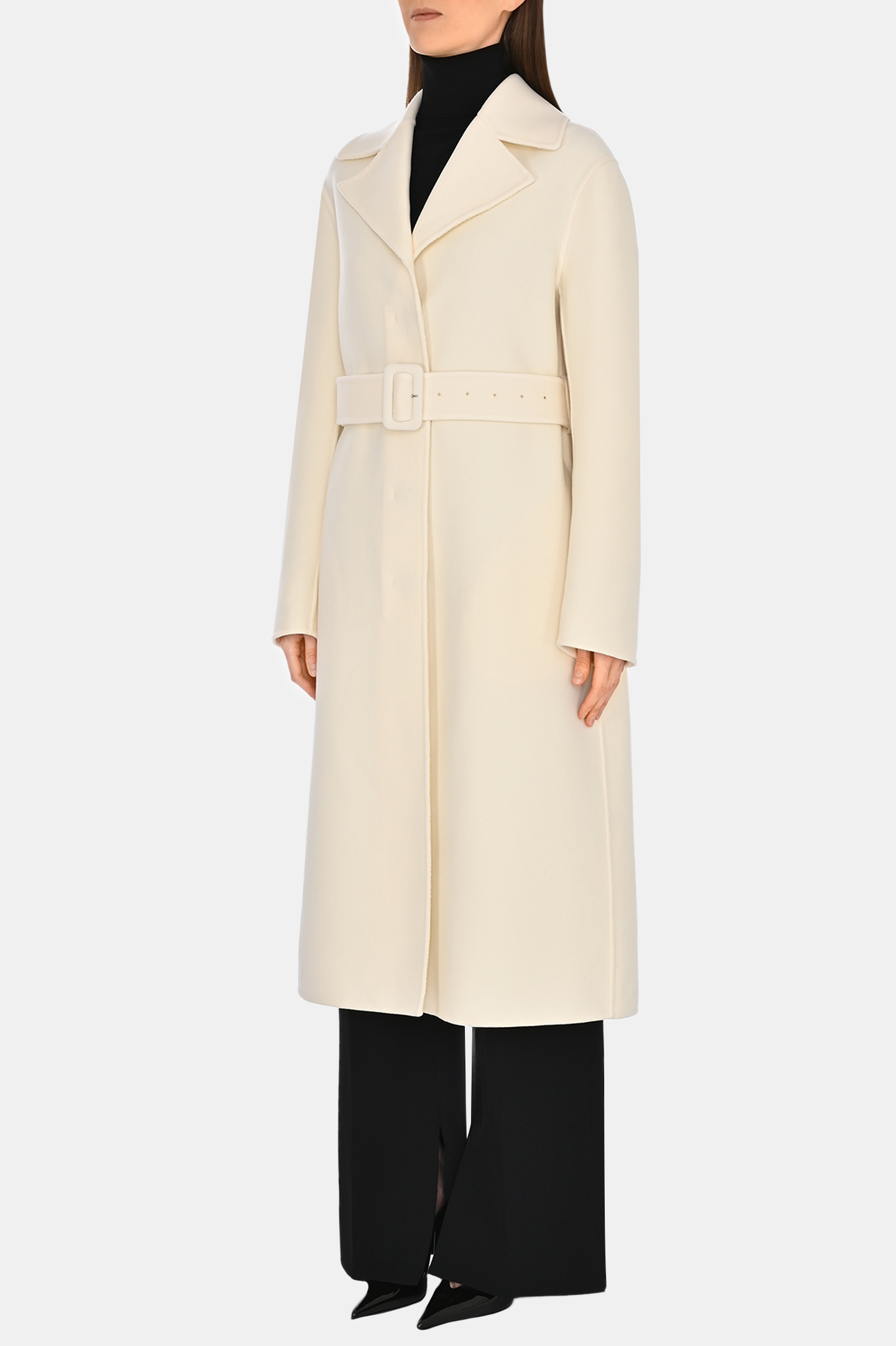 Пальто JIL SANDER J04AA0001 J40006, цвет: Молочный, Женский