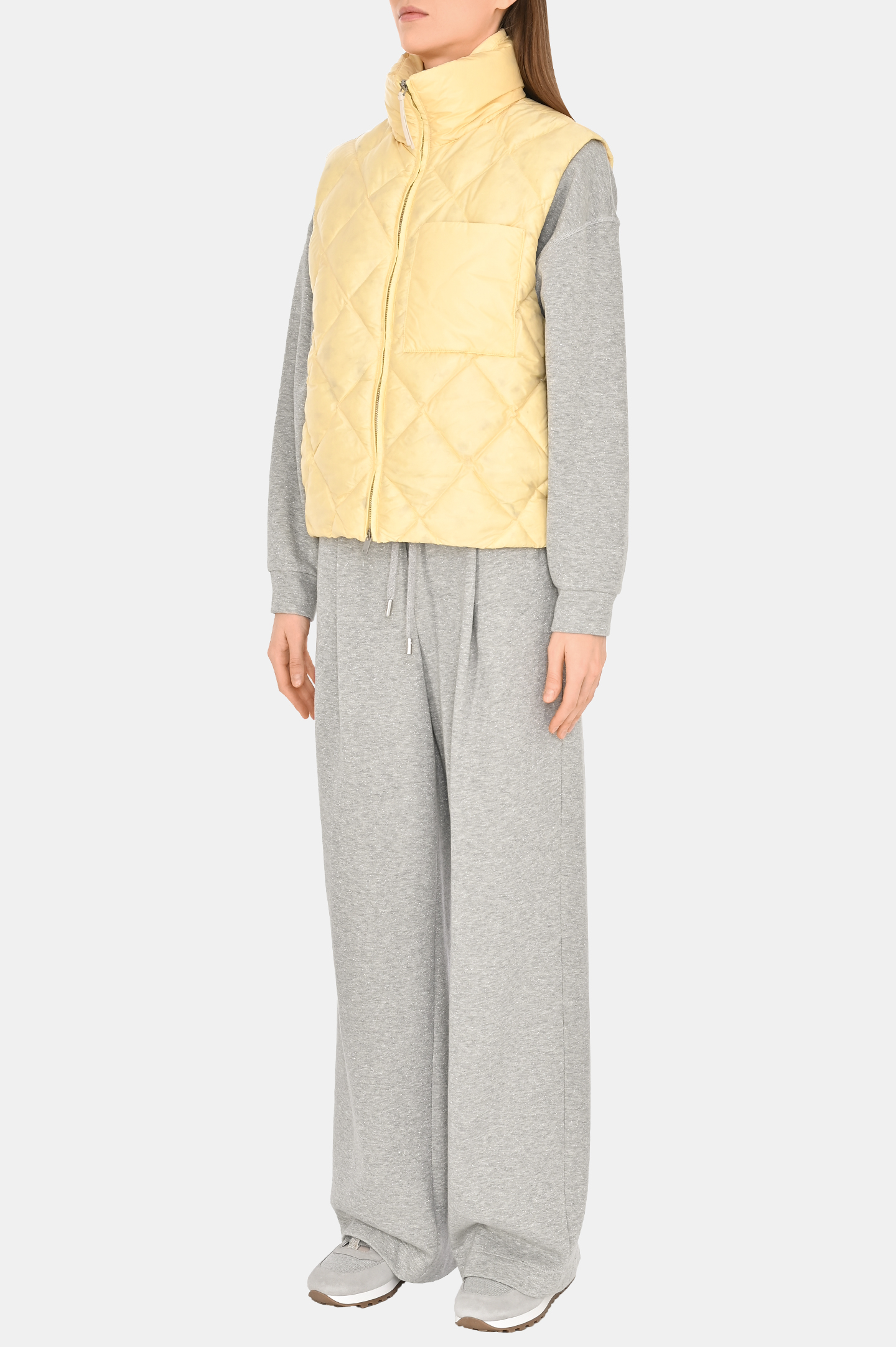 Жилет JIL SANDER J40AF0165 J70007, цвет: Желтый, Женский