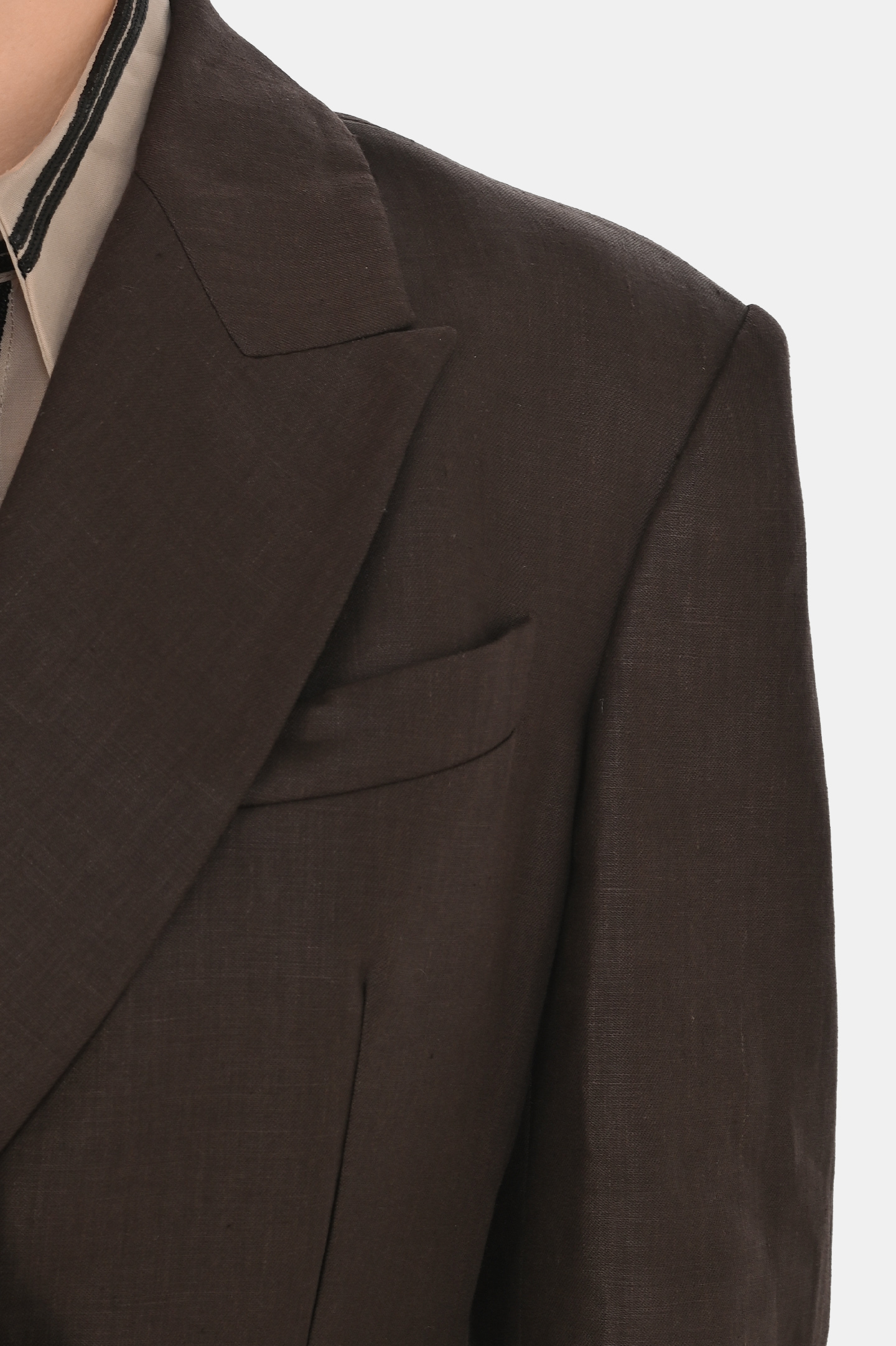Жакет BRUNELLO  CUCINELLI ML1427261, цвет: Темно-коричневый, Женский