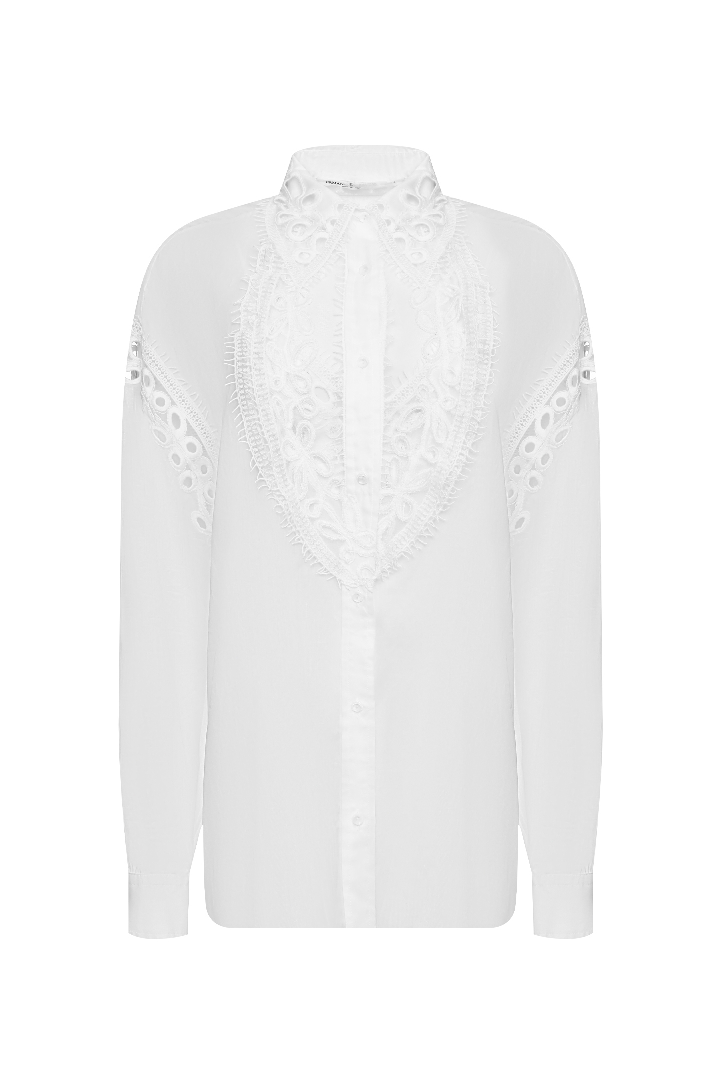 Блуза ERMANNO SCERVINO D402K705MUL, цвет: Белый, Женский