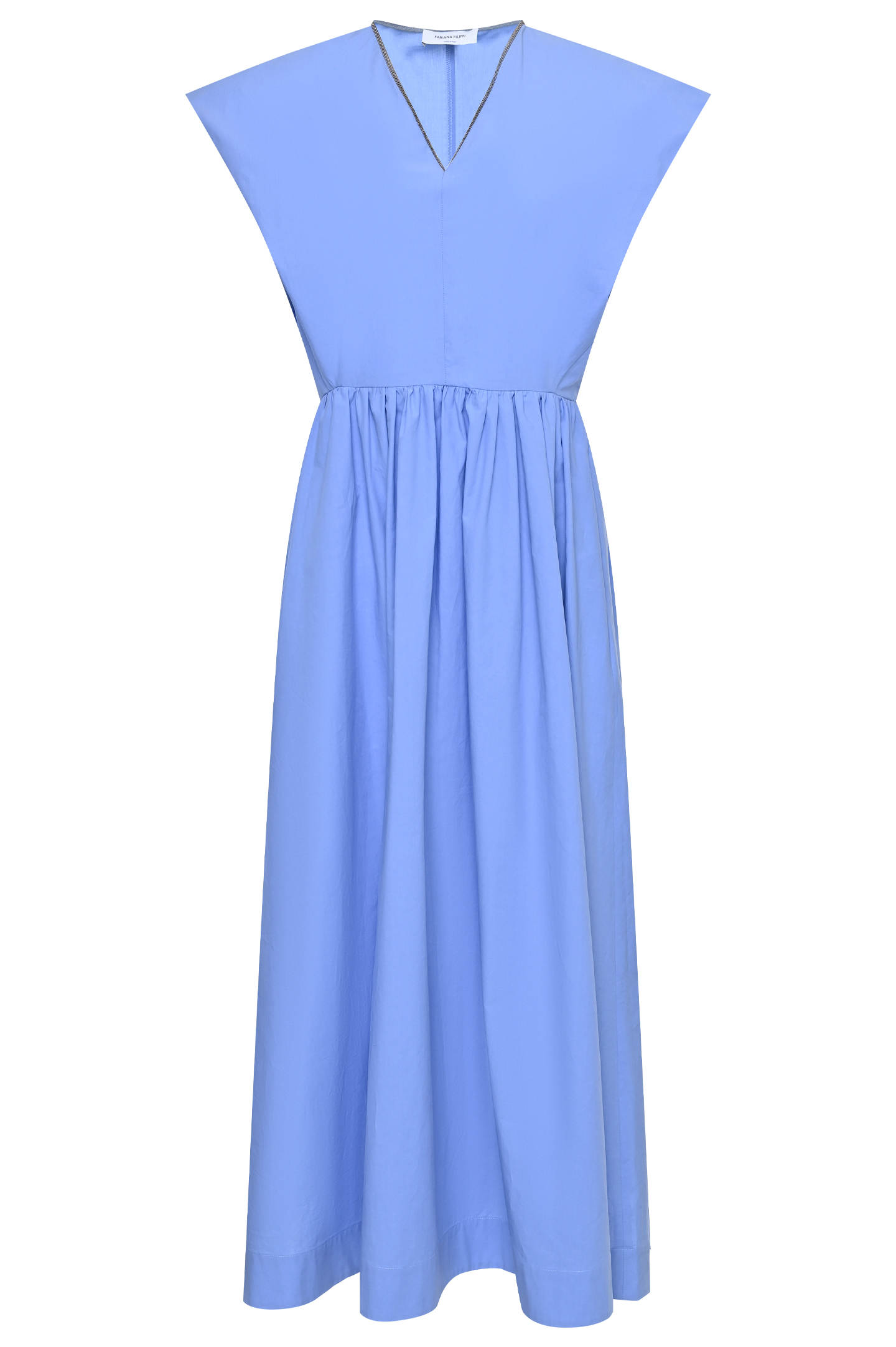 Платье FABIANA FILIPPI ABD273W193D252, цвет: Голубой, Женский