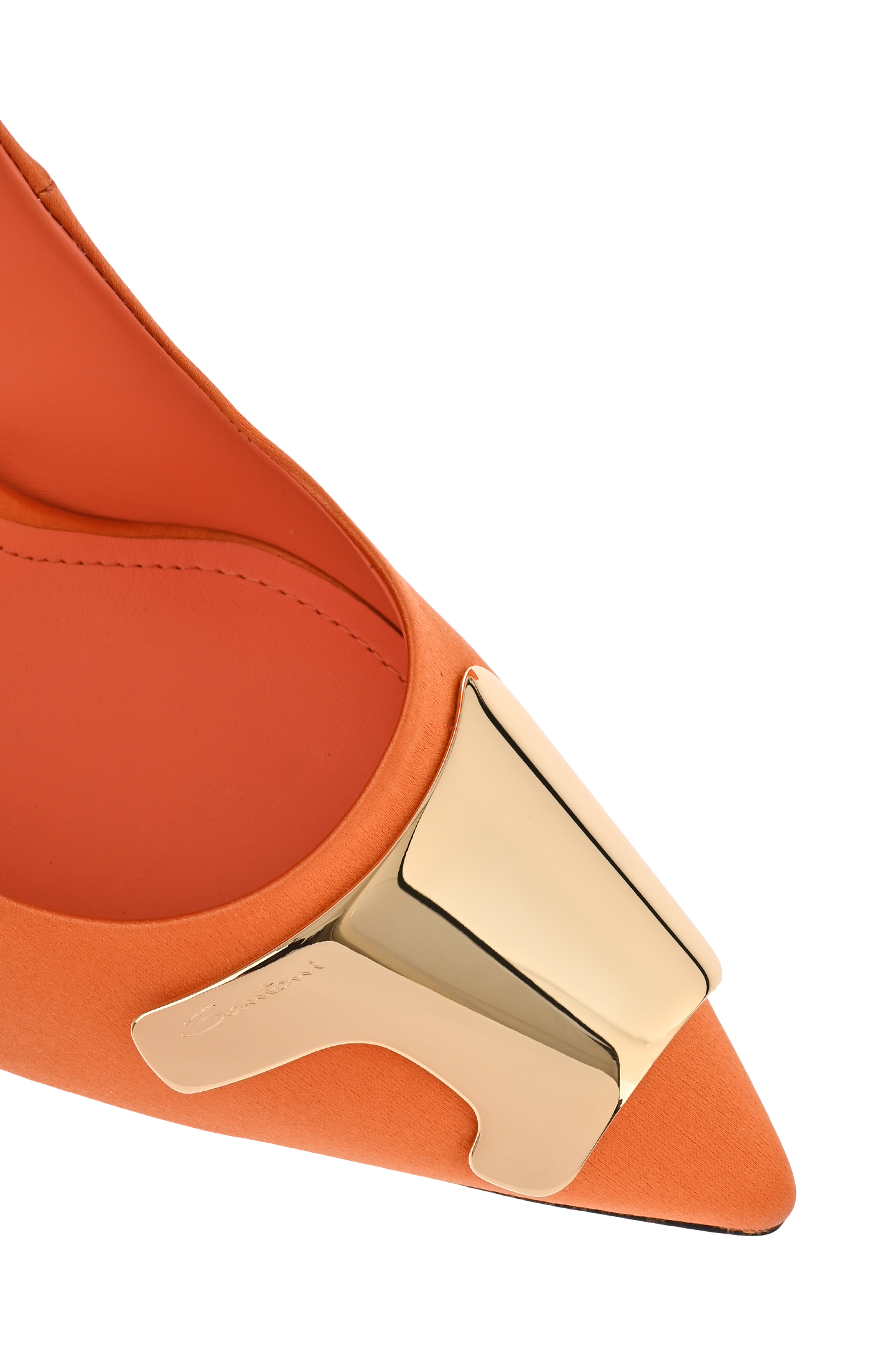 Туфли SANTONI WDSX70317HI2TRMPA65, цвет: Оранжевый, Женский