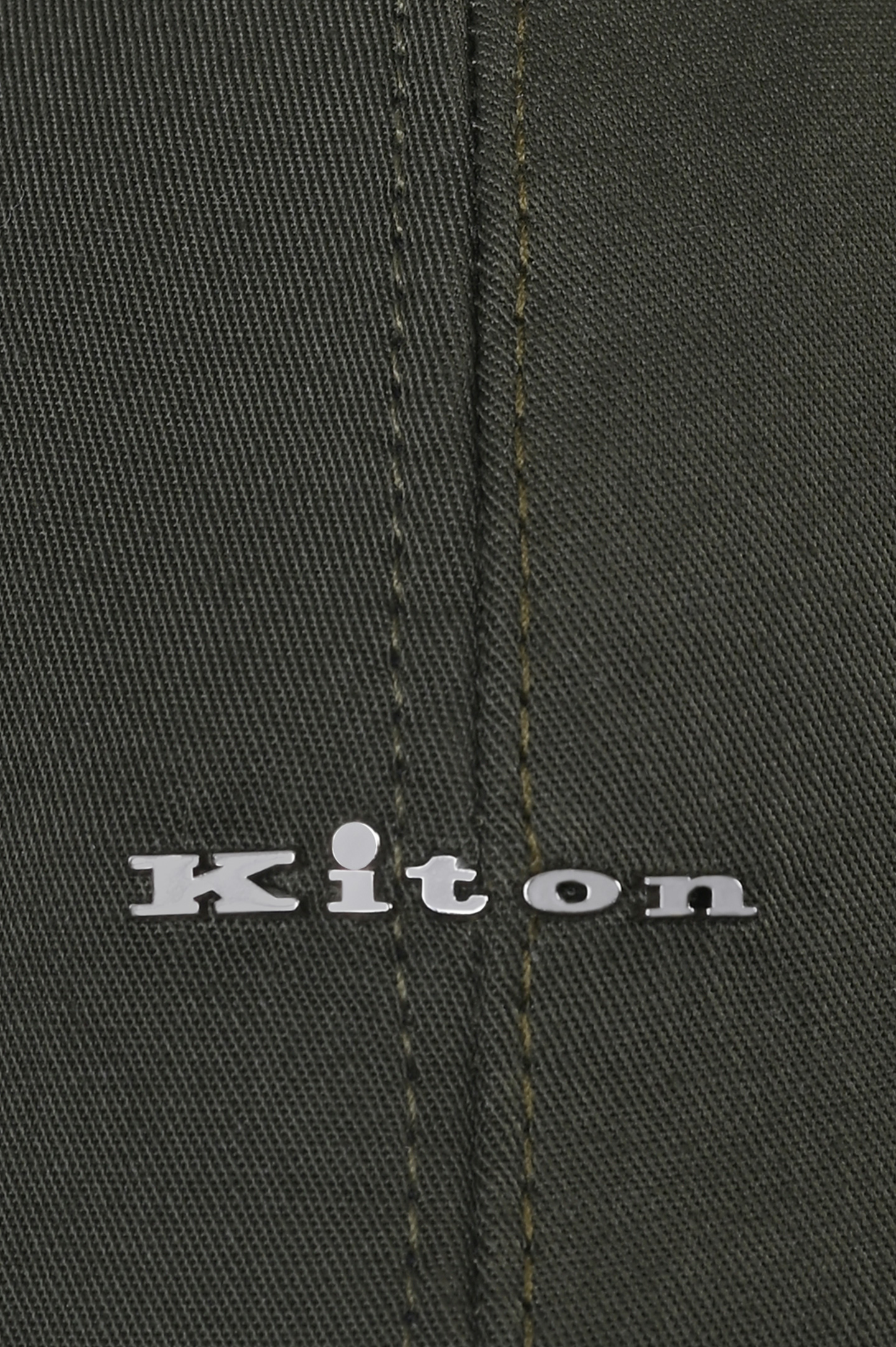 Кепка KITON UCAPP78K0745F0, цвет: Темно-зеленый, Мужской