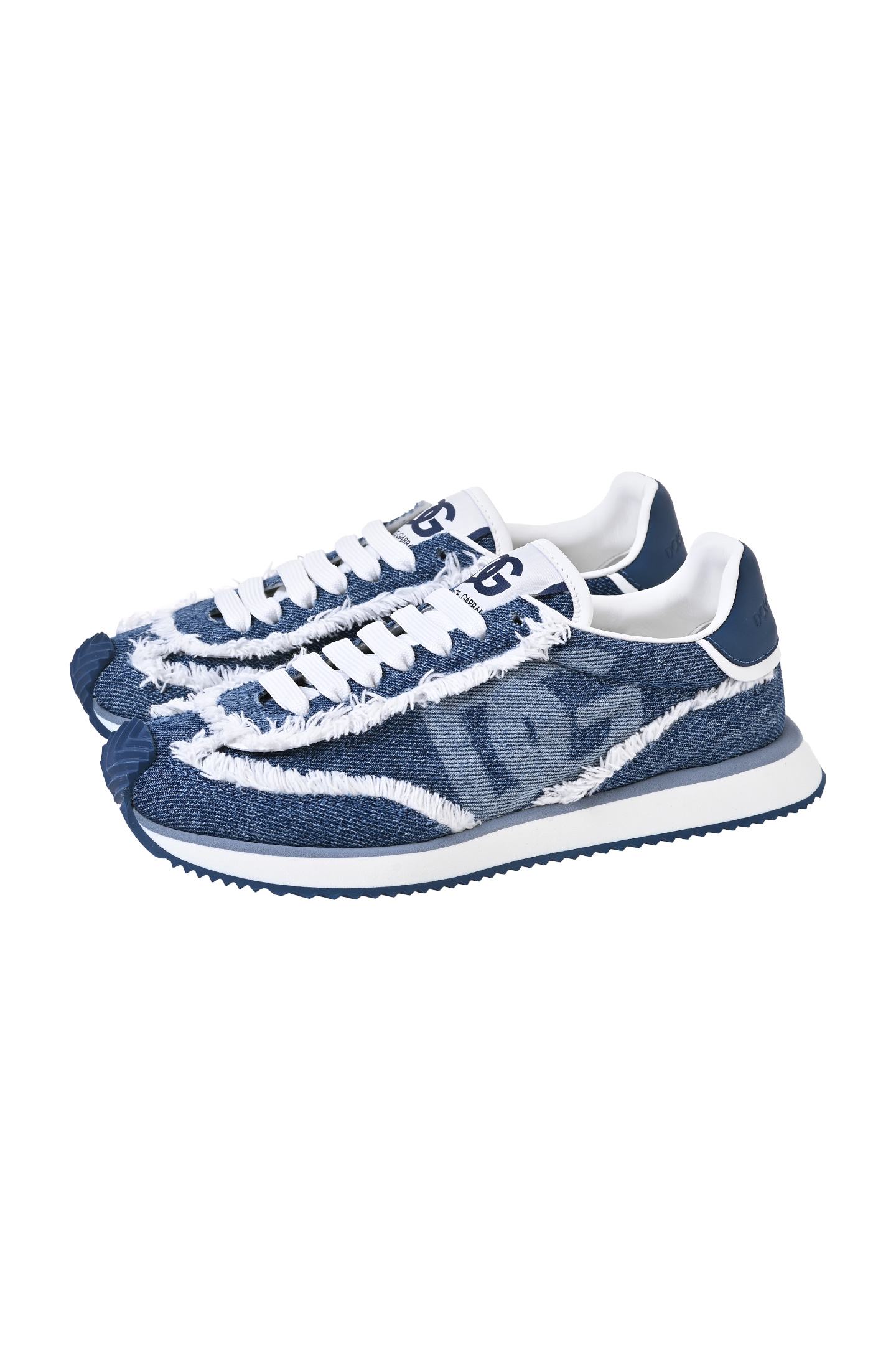 Кроссовки (Полуботинки) DOLCE & GABBANA CK2288 A6D44, цвет: Синий, Женский