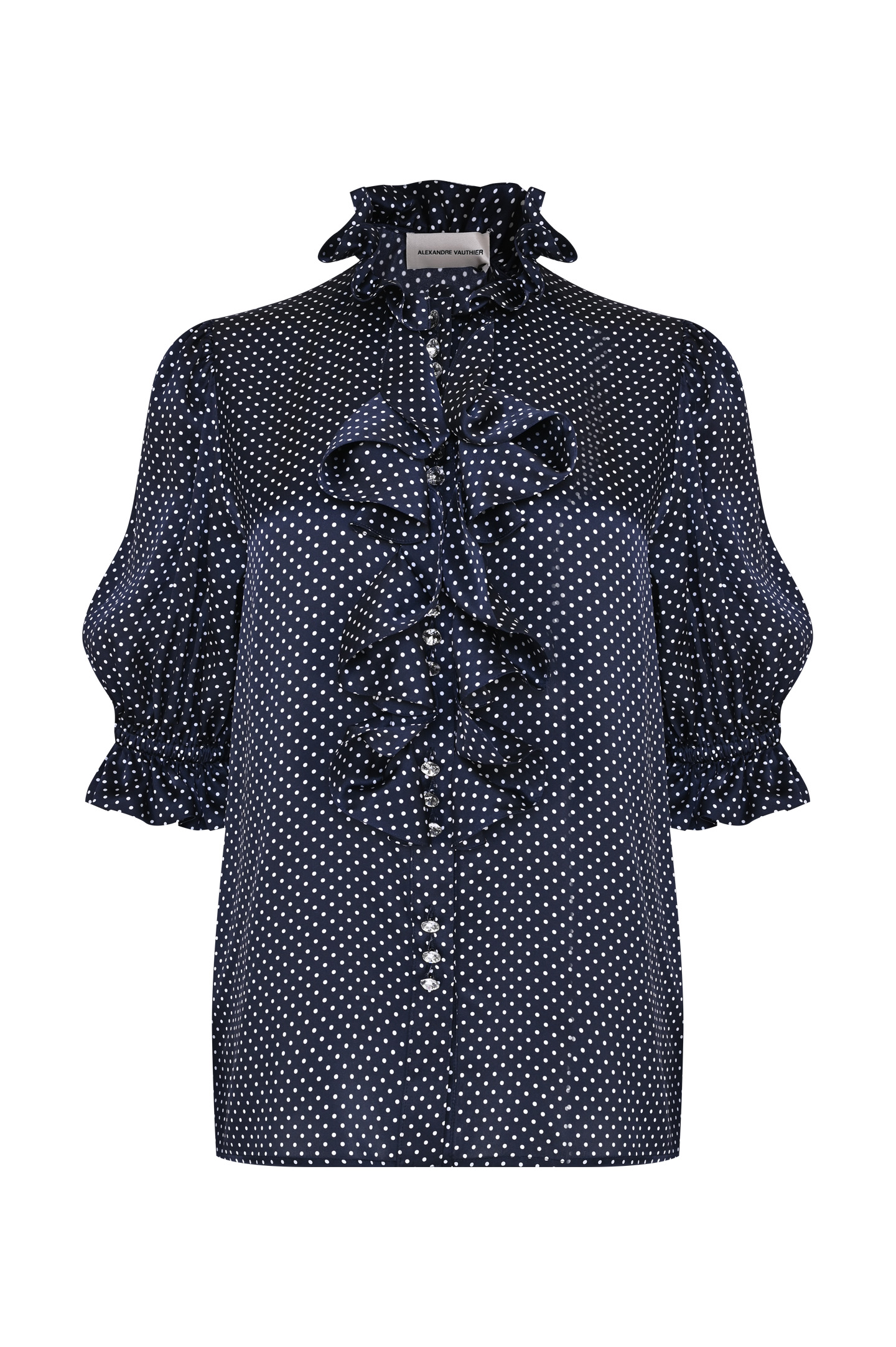 Блуза ALEXANDRE VAUTHIER 231SH18021808, цвет: Синий, Женский