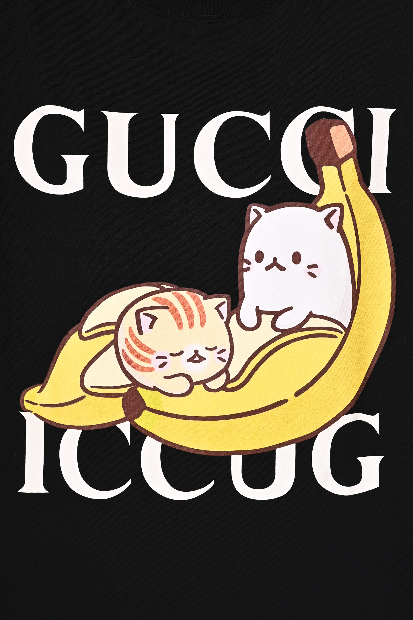 Футболка GUCCI 615044 XJDGQ, цвет: Черный, Женский