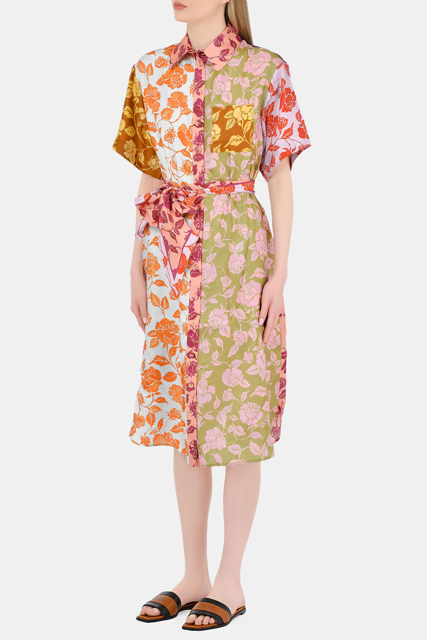 Платье ZIMMERMANN 1090DAND MIXRS, цвет: Разноцветный, Женский