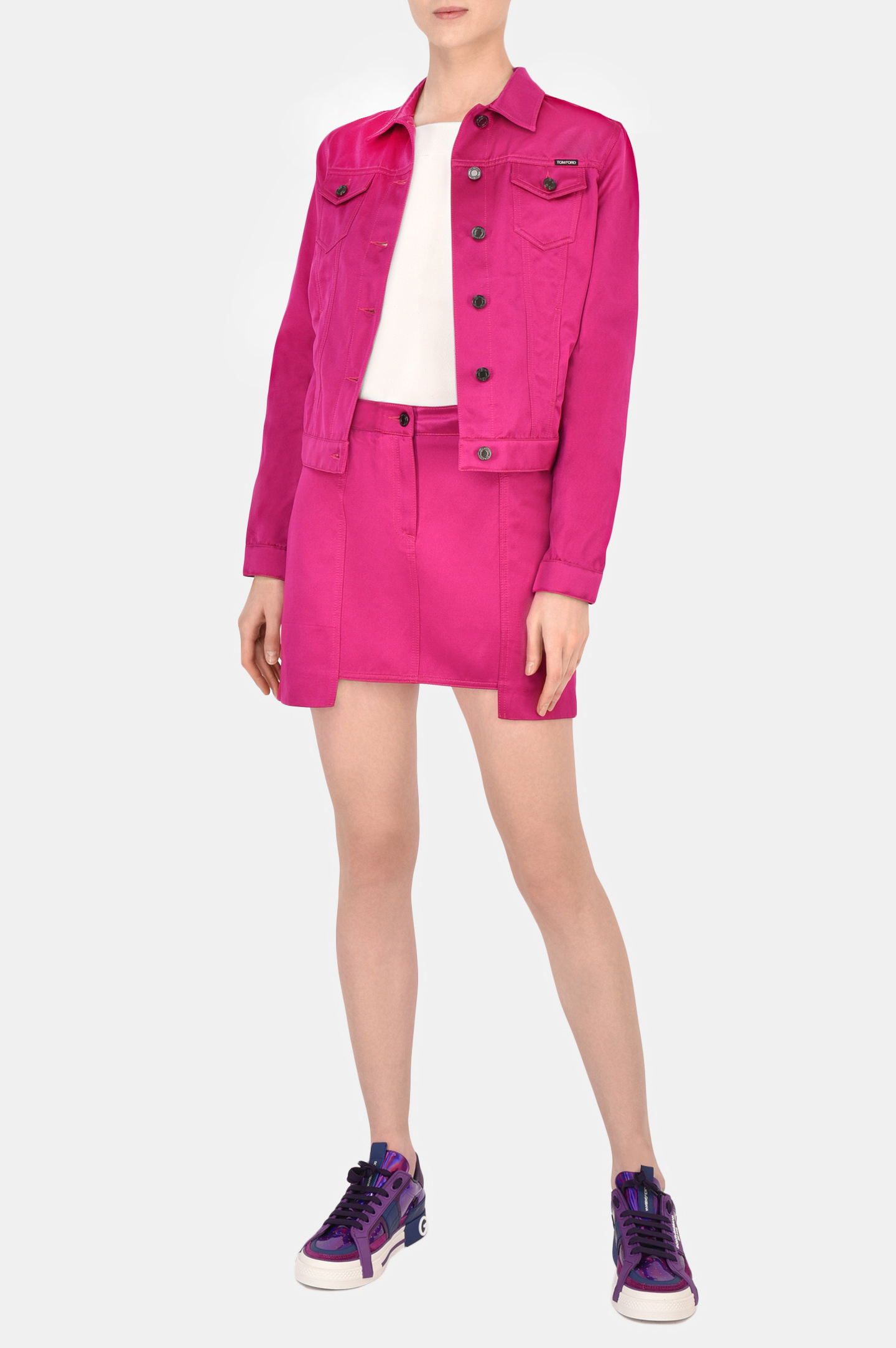 Куртка TOM FORD GID051 DEX134, цвет: Розовый, Женский