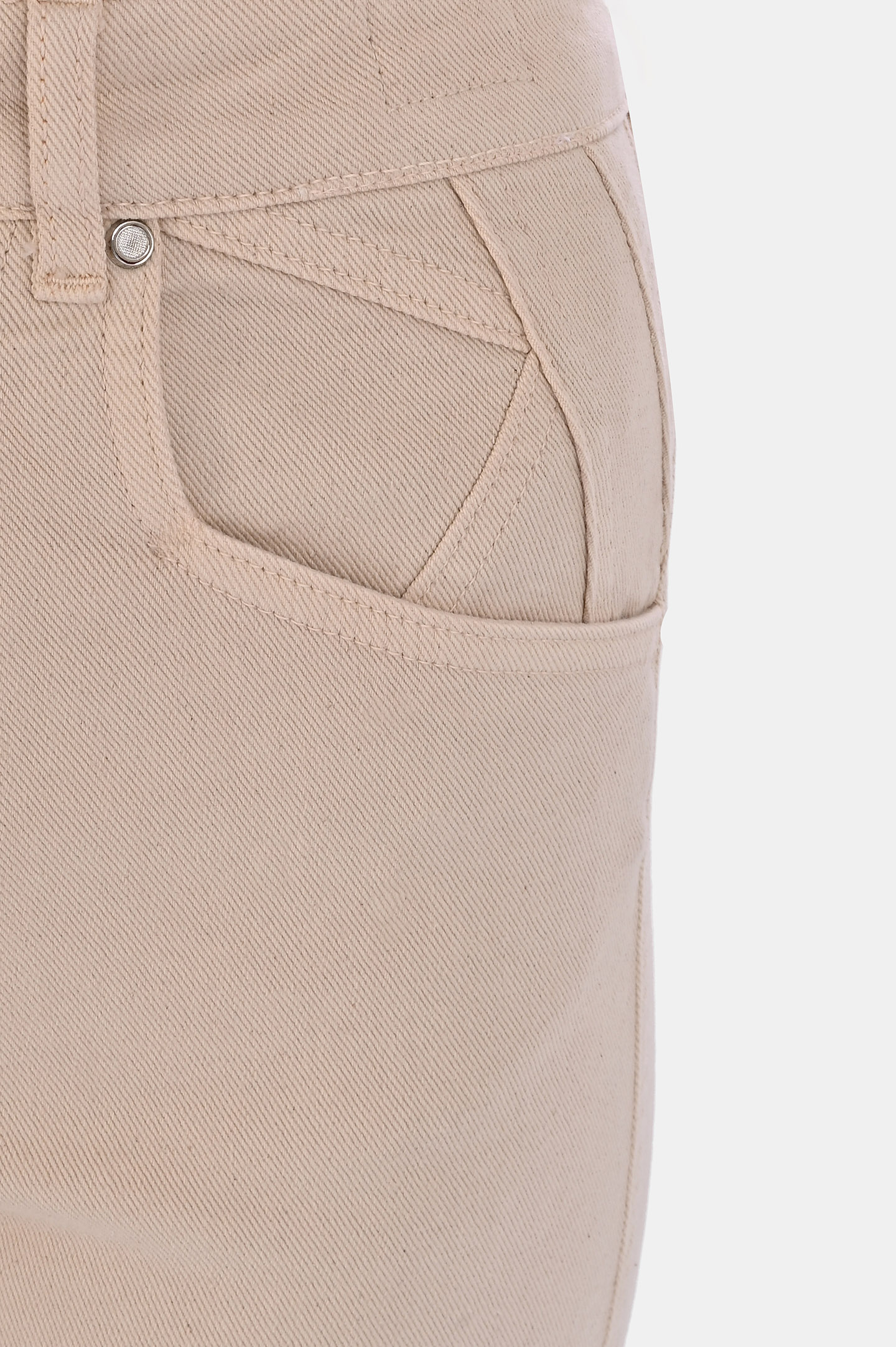 Джинсы KITON DJ53102K0928F0, цвет: Светло-бежевый, Женский